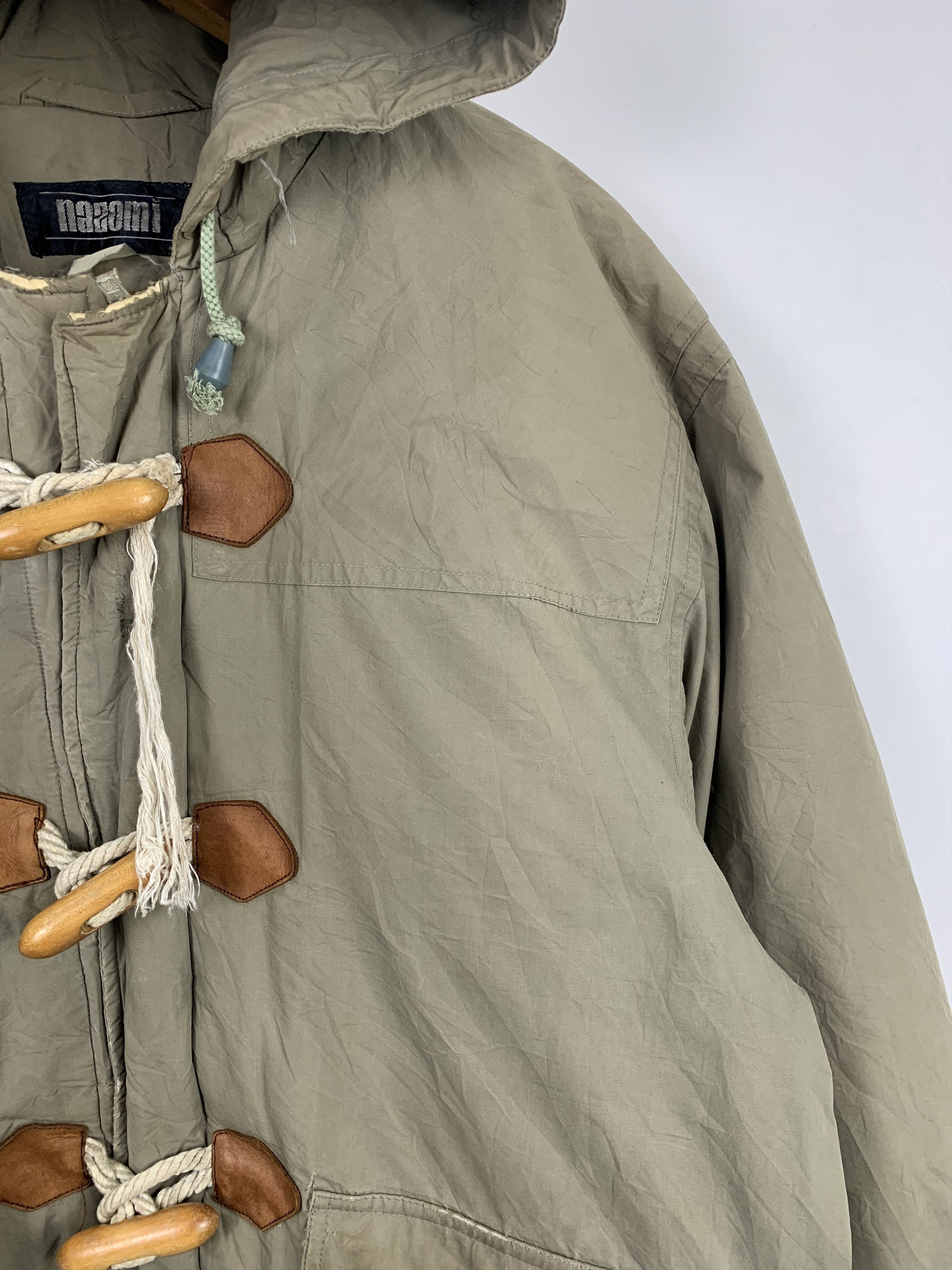 Japanese Brand Vintage Nazomi Duffle Coats with Hoodie J0409 Size US M / EU 48-50 / 2 - 4 Thumbnail