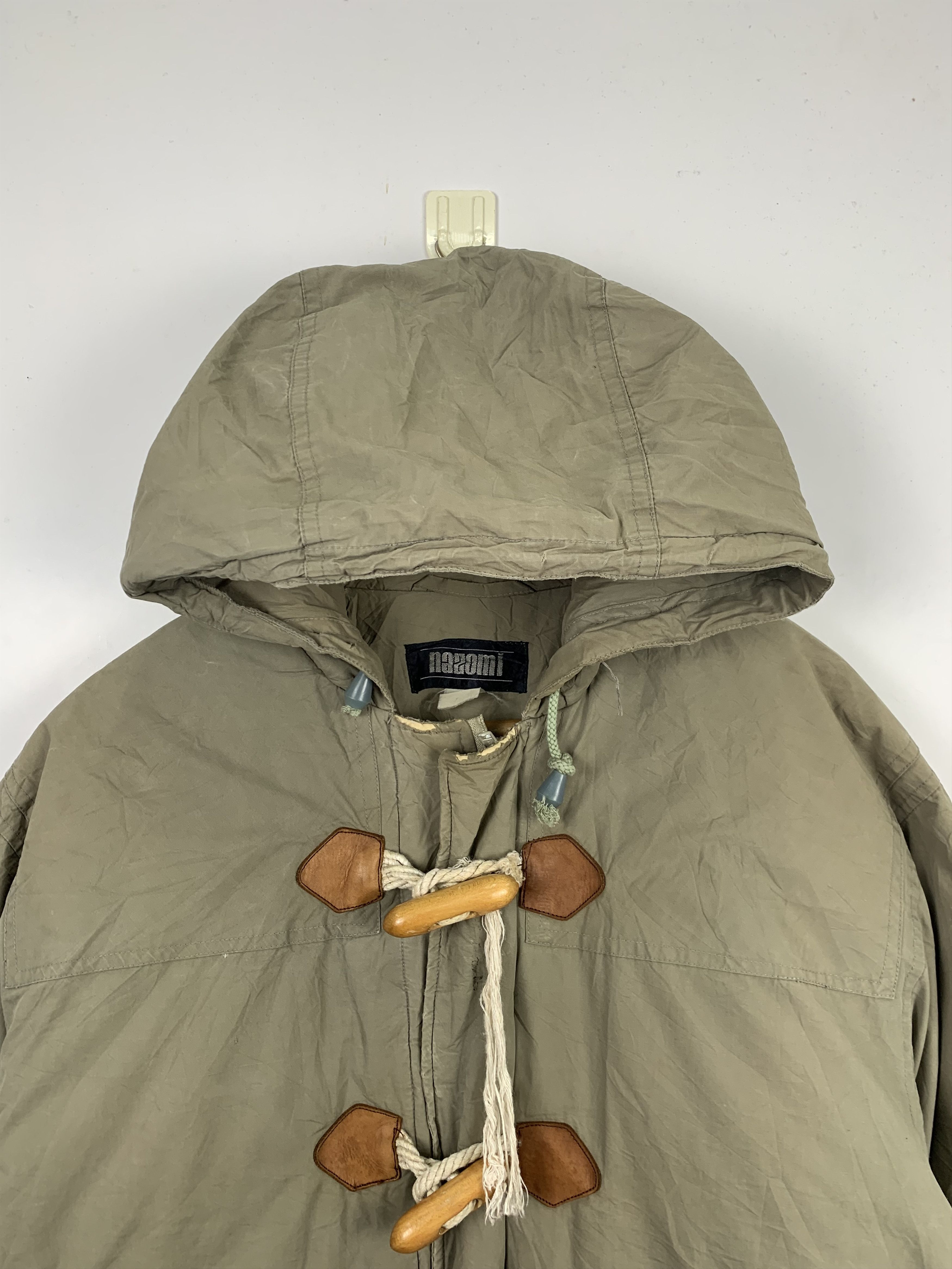 Japanese Brand Vintage Nazomi Duffle Coats with Hoodie J0409 Size US M / EU 48-50 / 2 - 2 Thumbnail