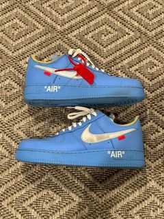 Nike Air Force 1 Low Off-White MCA Blue Size 7 NEW ICA Brooklyn
