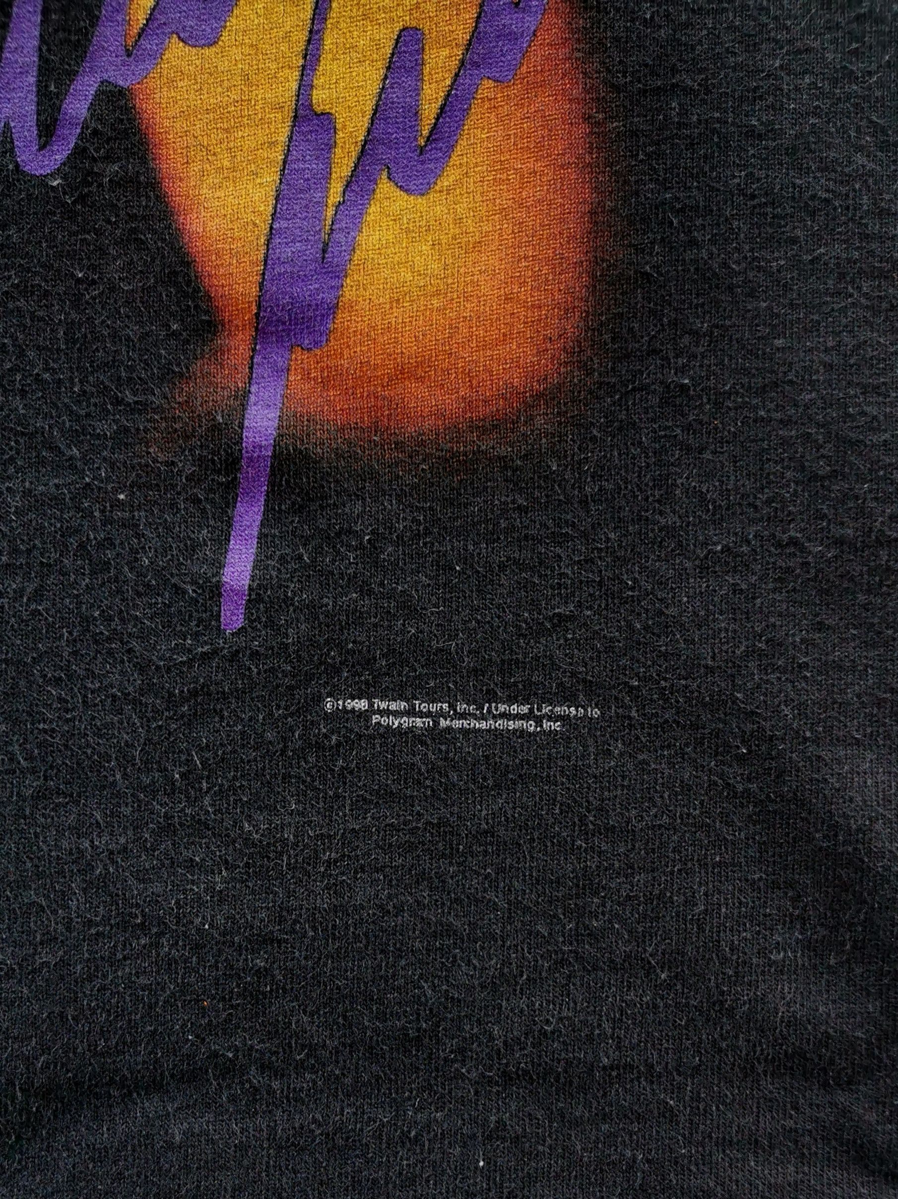 Band Tees 1998 Vintage Shania Twain Artist Singer Tshirt Size US M / EU 48-50 / 2 - 4 Thumbnail