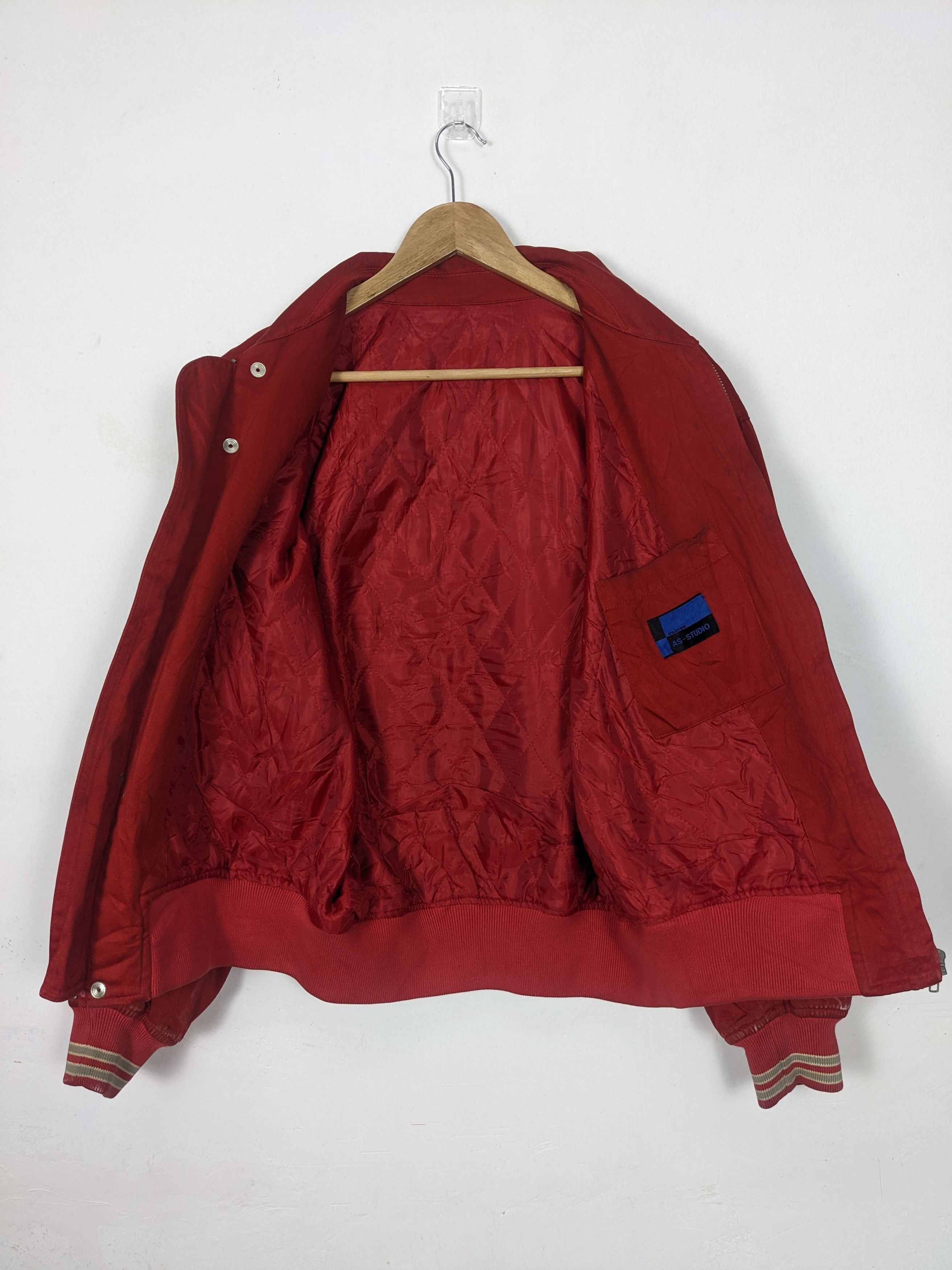 Japanese Brand Vintage ATELIER SAB VARSITY Jacket Big Logo J0217 Size US S / EU 44-46 / 1 - 10 Thumbnail