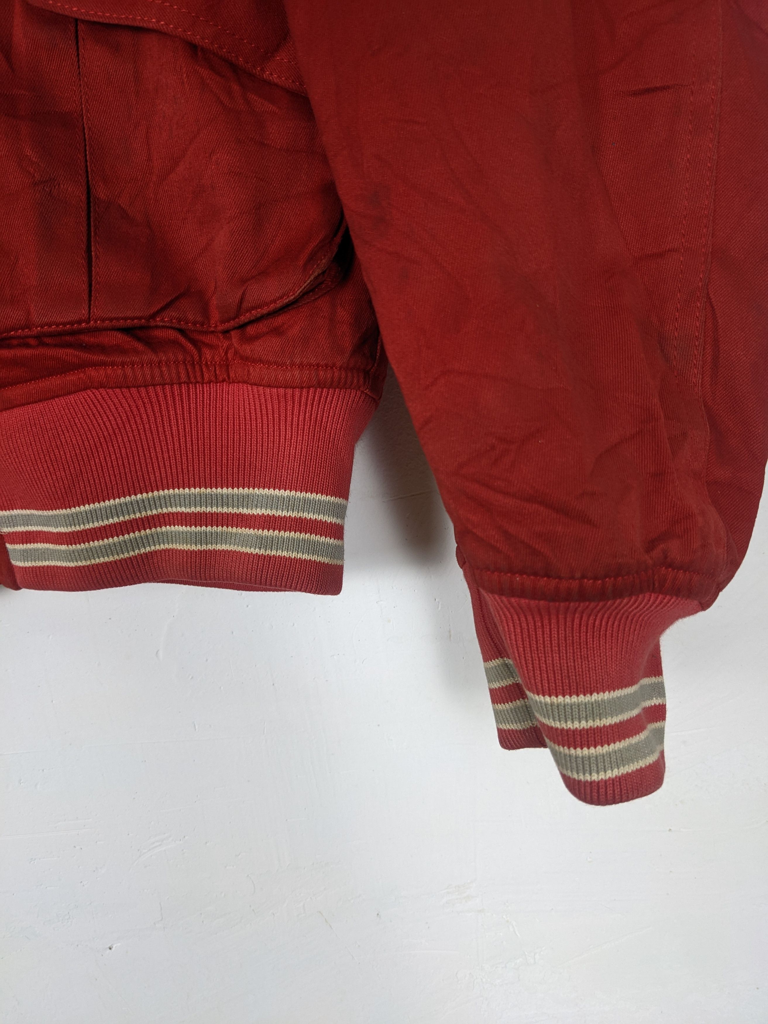 Japanese Brand Vintage ATELIER SAB VARSITY Jacket Big Logo J0217 Size US S / EU 44-46 / 1 - 5 Thumbnail