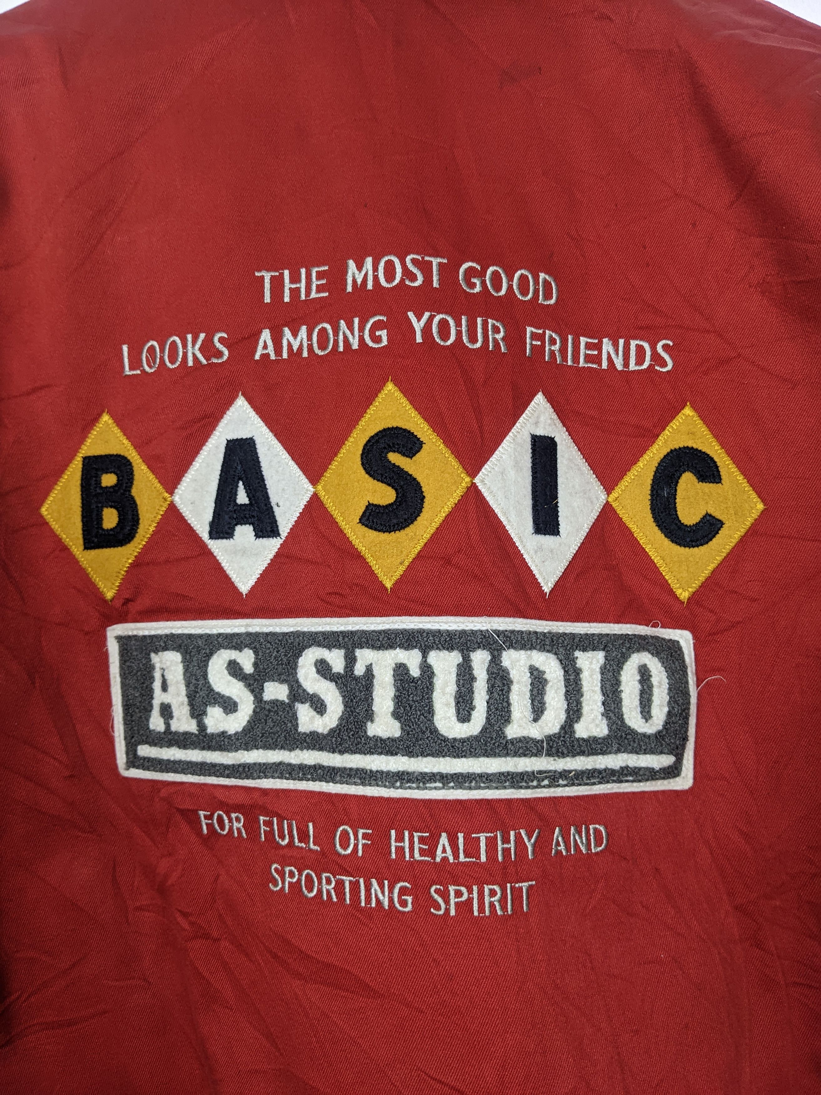 Japanese Brand Vintage ATELIER SAB VARSITY Jacket Big Logo J0217 Size US S / EU 44-46 / 1 - 8 Thumbnail