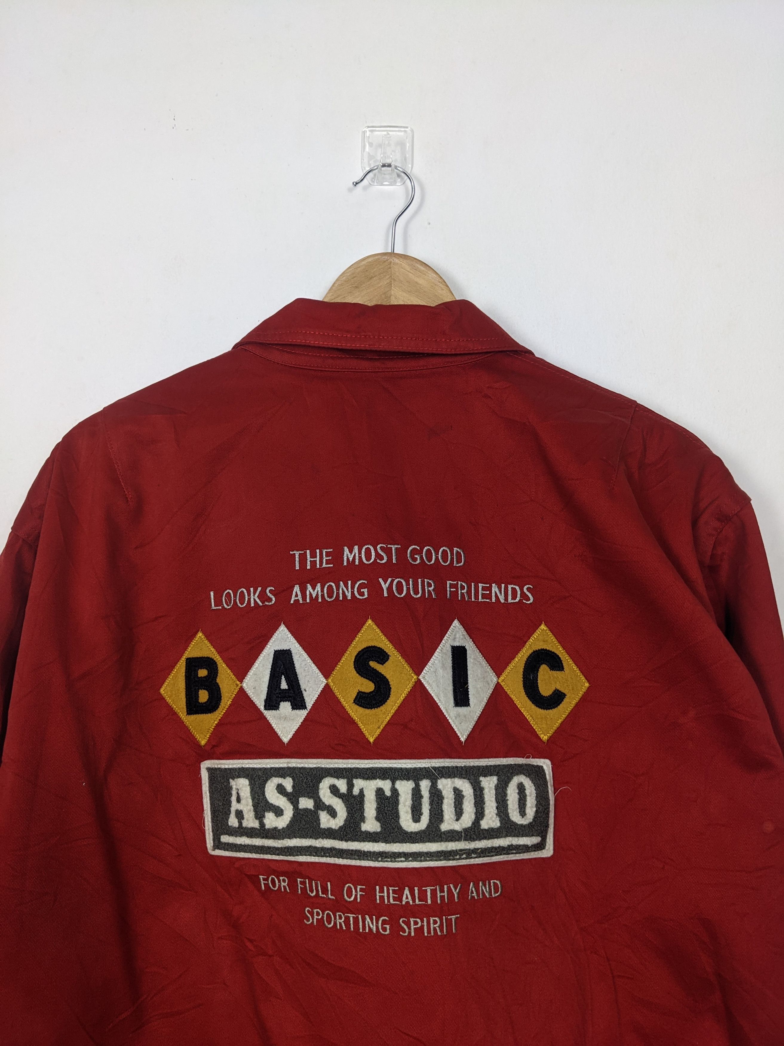 Japanese Brand Vintage ATELIER SAB VARSITY Jacket Big Logo J0217 Size US S / EU 44-46 / 1 - 7 Thumbnail