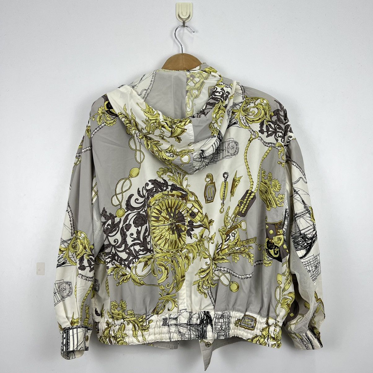 Japanese Brand Vintage 90s Valenza Po Silk Hoodie Jacket J0020 Size US M / EU 48-50 / 2 - 10 Thumbnail