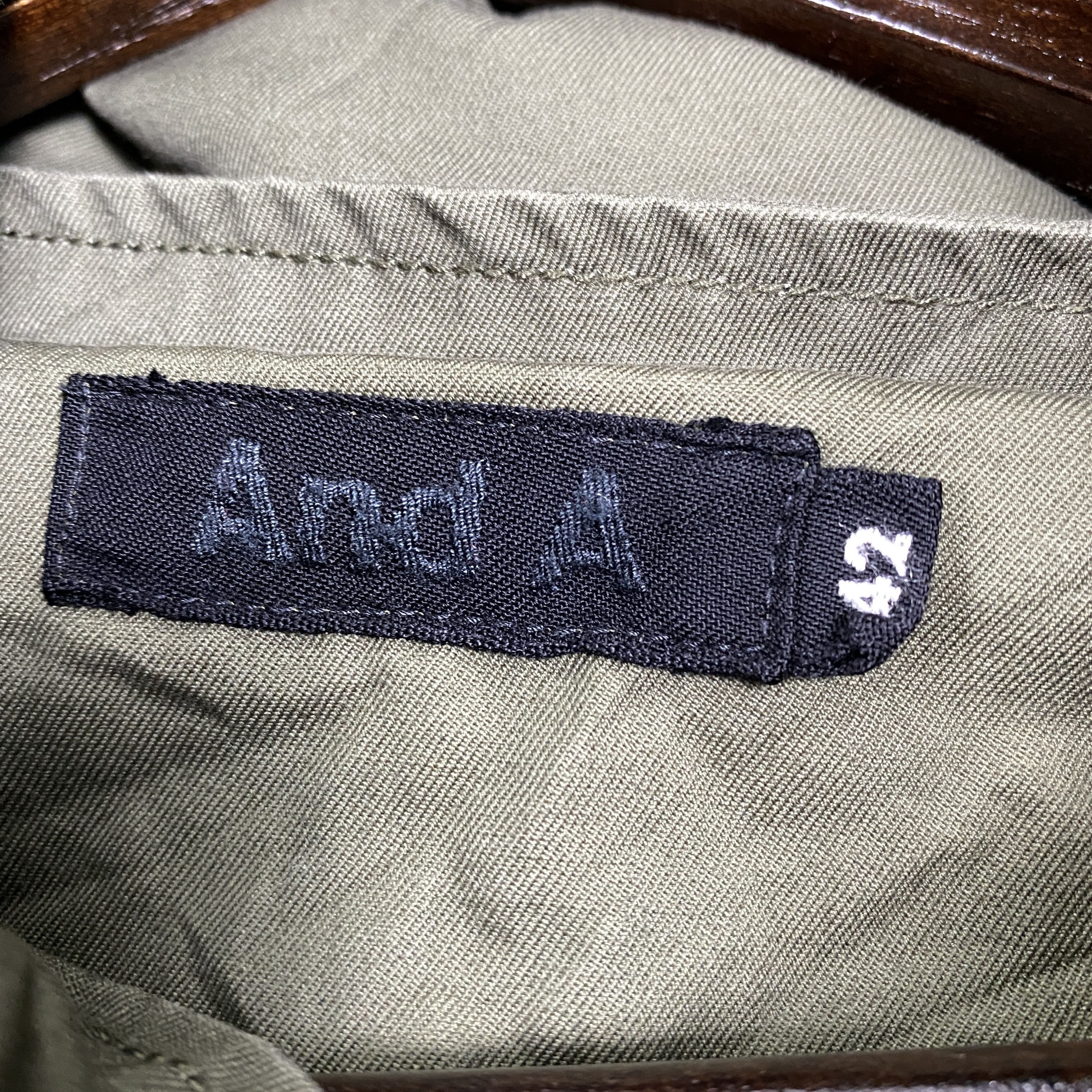 Japanese Brand Vintage AND A Cotton Military Hoodie Jacket J0188 Size US S / EU 44-46 / 1 - 11 Thumbnail