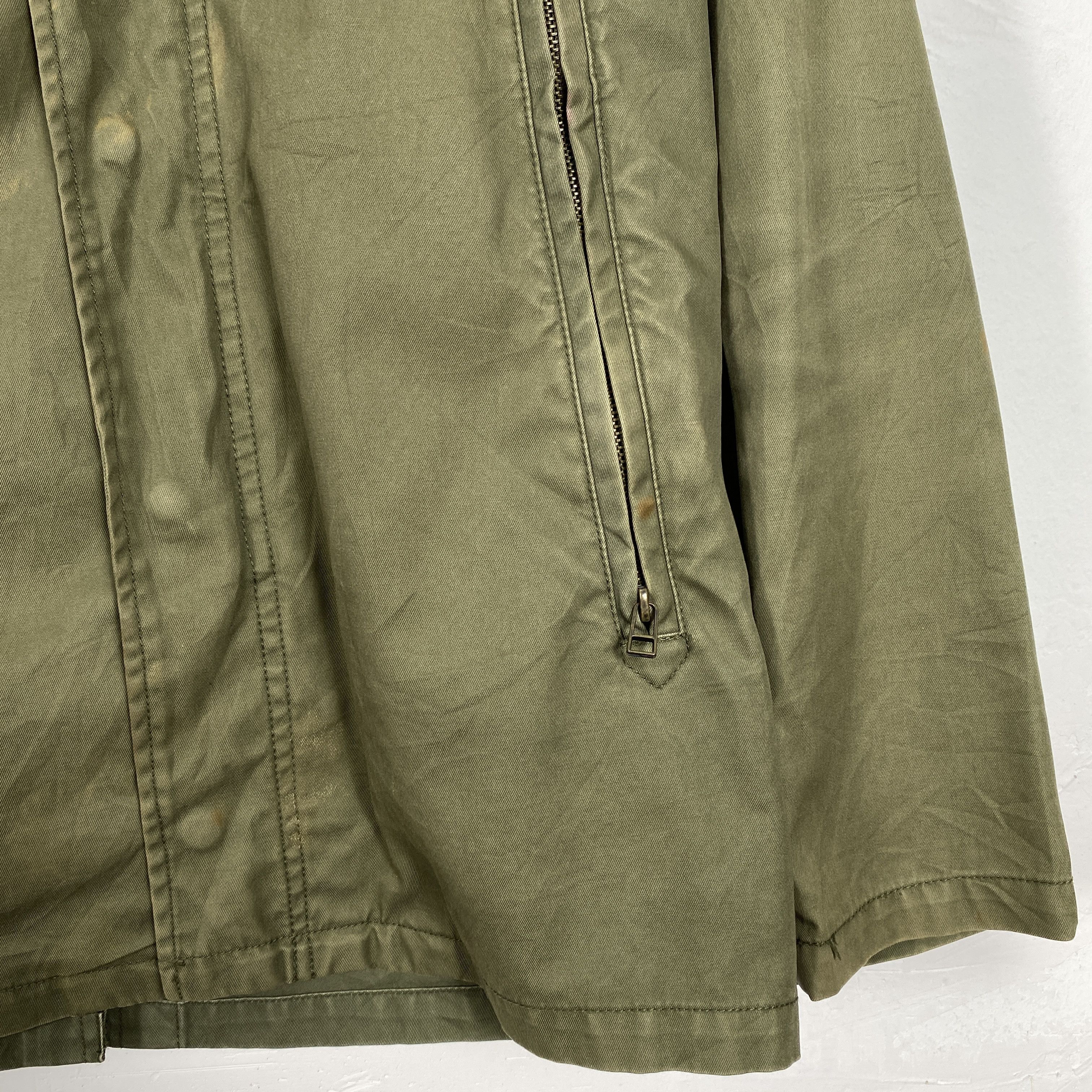 Japanese Brand Vintage AND A Cotton Military Hoodie Jacket J0188 Size US S / EU 44-46 / 1 - 4 Thumbnail