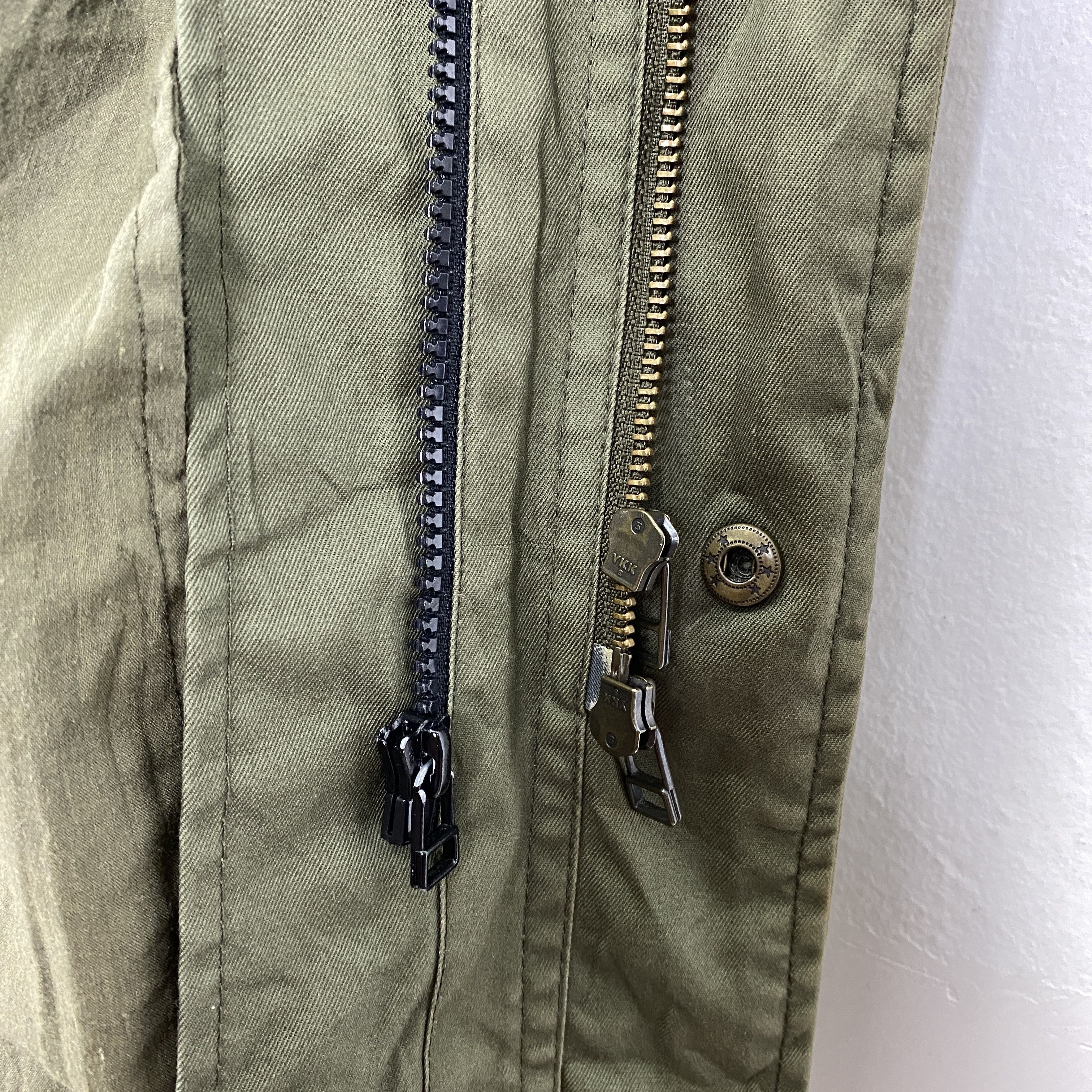 Japanese Brand Vintage AND A Cotton Military Hoodie Jacket J0188 Size US S / EU 44-46 / 1 - 18 Thumbnail