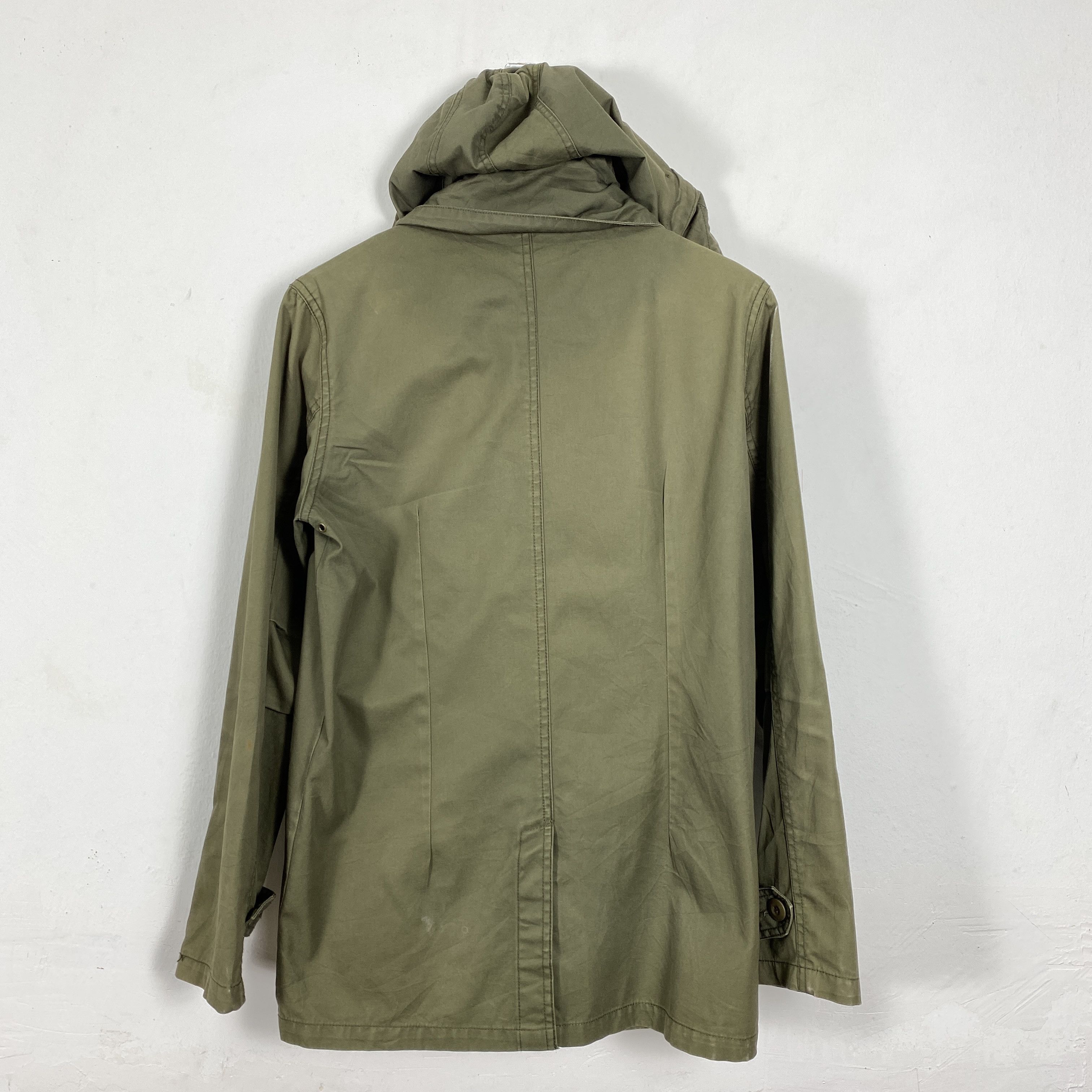 Japanese Brand Vintage AND A Cotton Military Hoodie Jacket J0188 Size US S / EU 44-46 / 1 - 9 Thumbnail