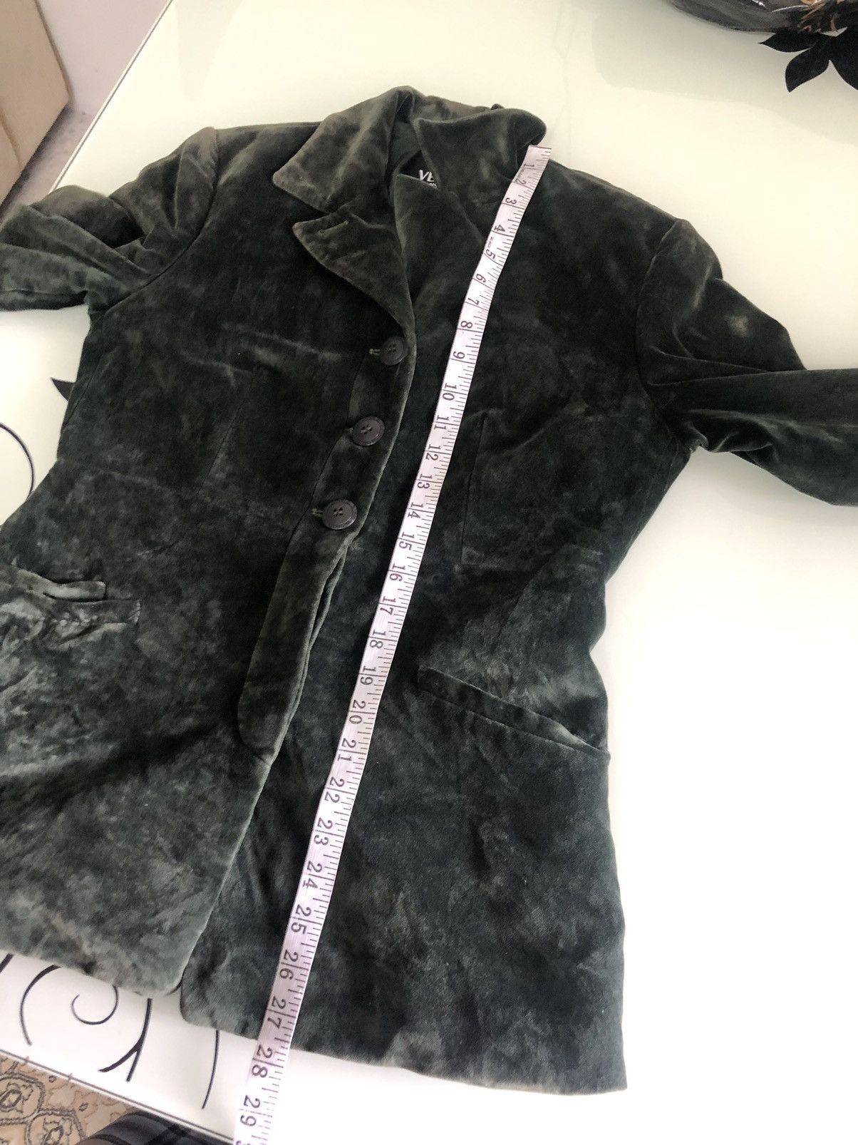 Versace Nice❗️Versace Jeans Couture Velvet Blazer Jacket Size M / US 6-8 / IT 42-44 - 23 Thumbnail