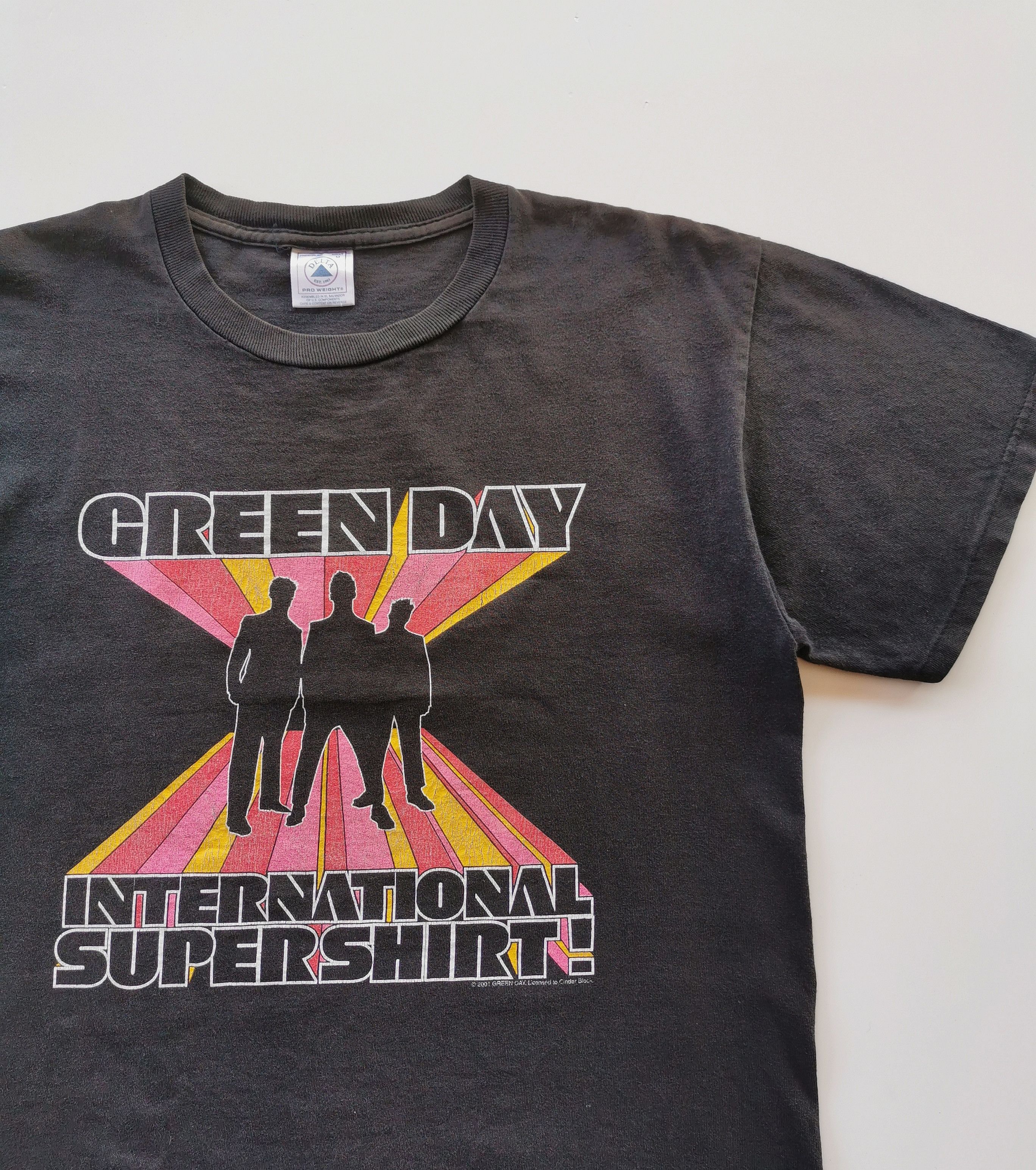 Band Tees 2001 Vintage Green Day International Supershirt Band Shirt Size US M / EU 48-50 / 2 - 8 Thumbnail