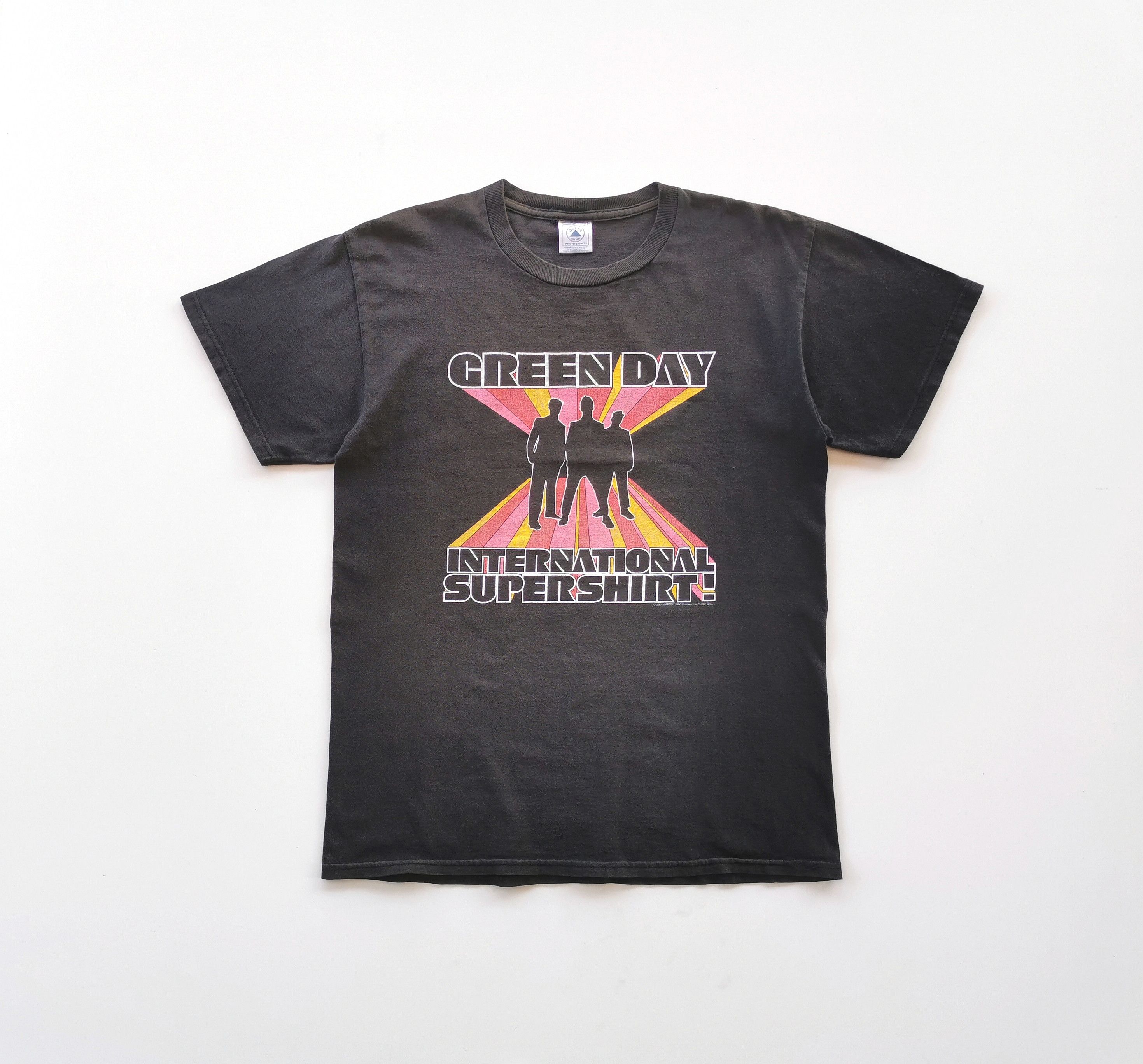 Band Tees 2001 Vintage Green Day International Supershirt Band Shirt Size US M / EU 48-50 / 2 - 2 Thumbnail