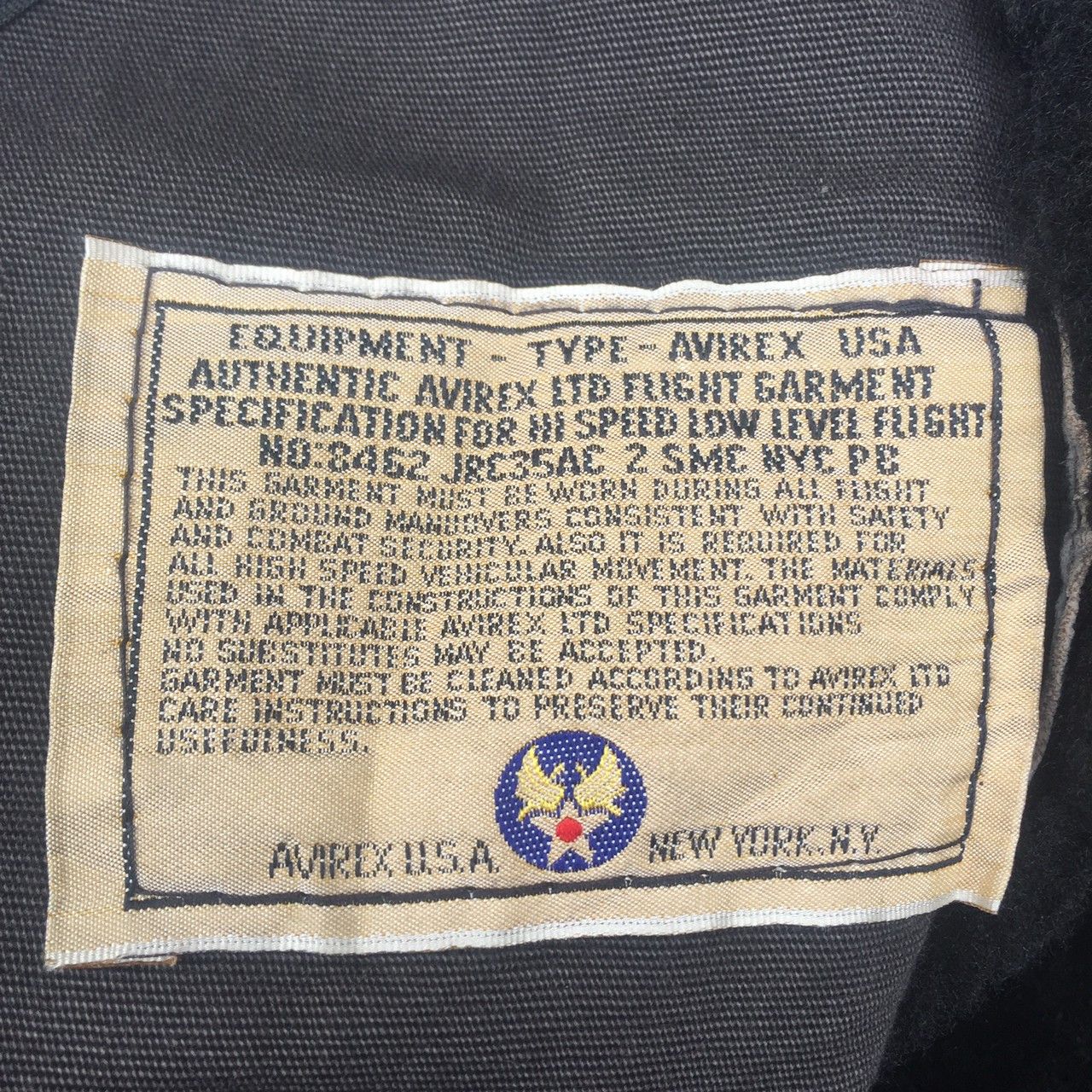 Avirex vintage avirex 80's b3 jacket scovill zipper Size US L / EU 52-54 / 3 - 5 Thumbnail