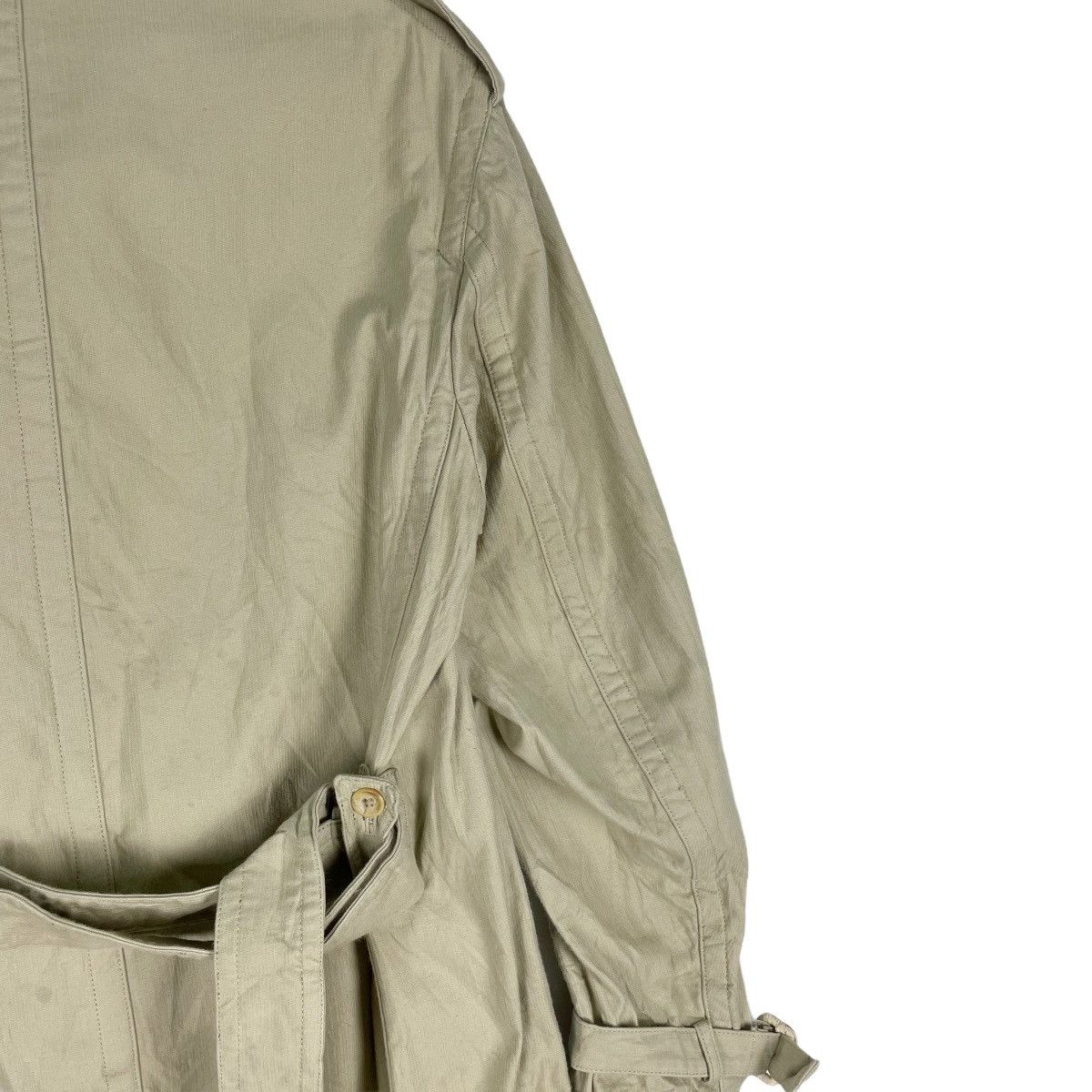 Yohji Yamamoto 🌟YS FOR MEN Runway long Parka Jacket With Belt Size US XL / EU 56 / 4 - 11 Thumbnail