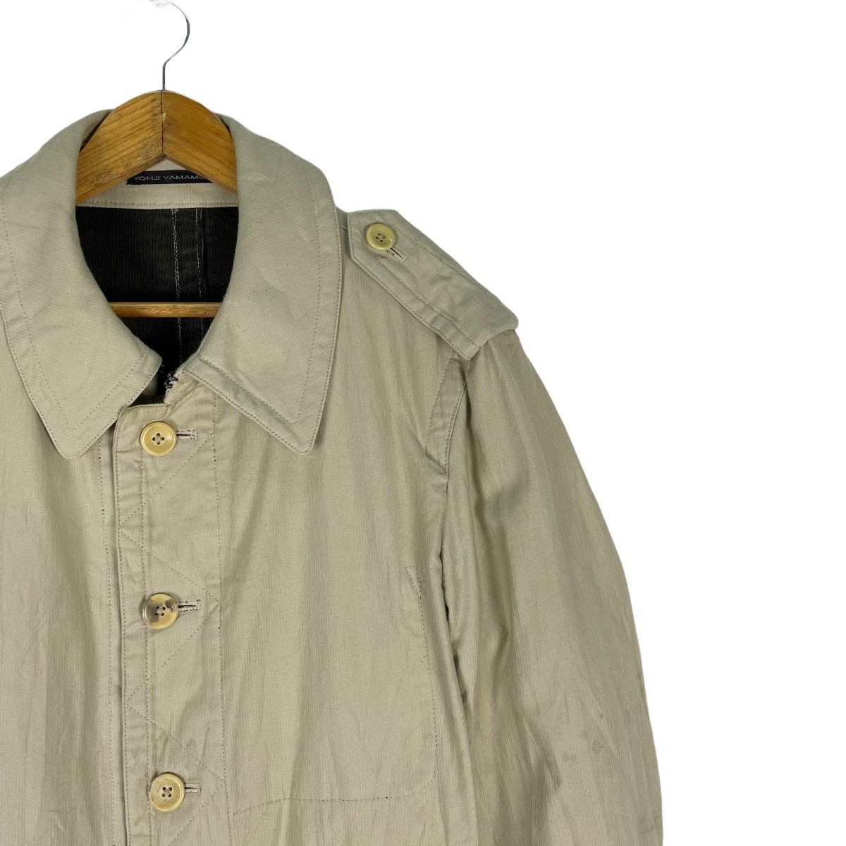 Yohji Yamamoto 🌟YS FOR MEN Runway long Parka Jacket With Belt Size US XL / EU 56 / 4 - 6 Thumbnail