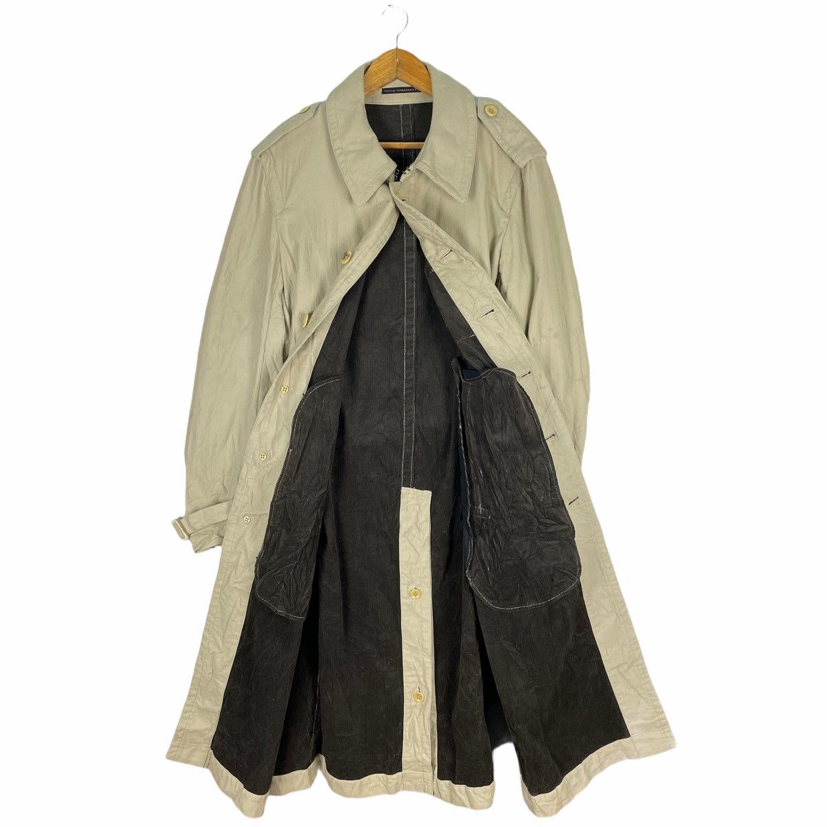 Yohji Yamamoto 🌟YS FOR MEN Runway long Parka Jacket With Belt Size US XL / EU 56 / 4 - 3 Thumbnail