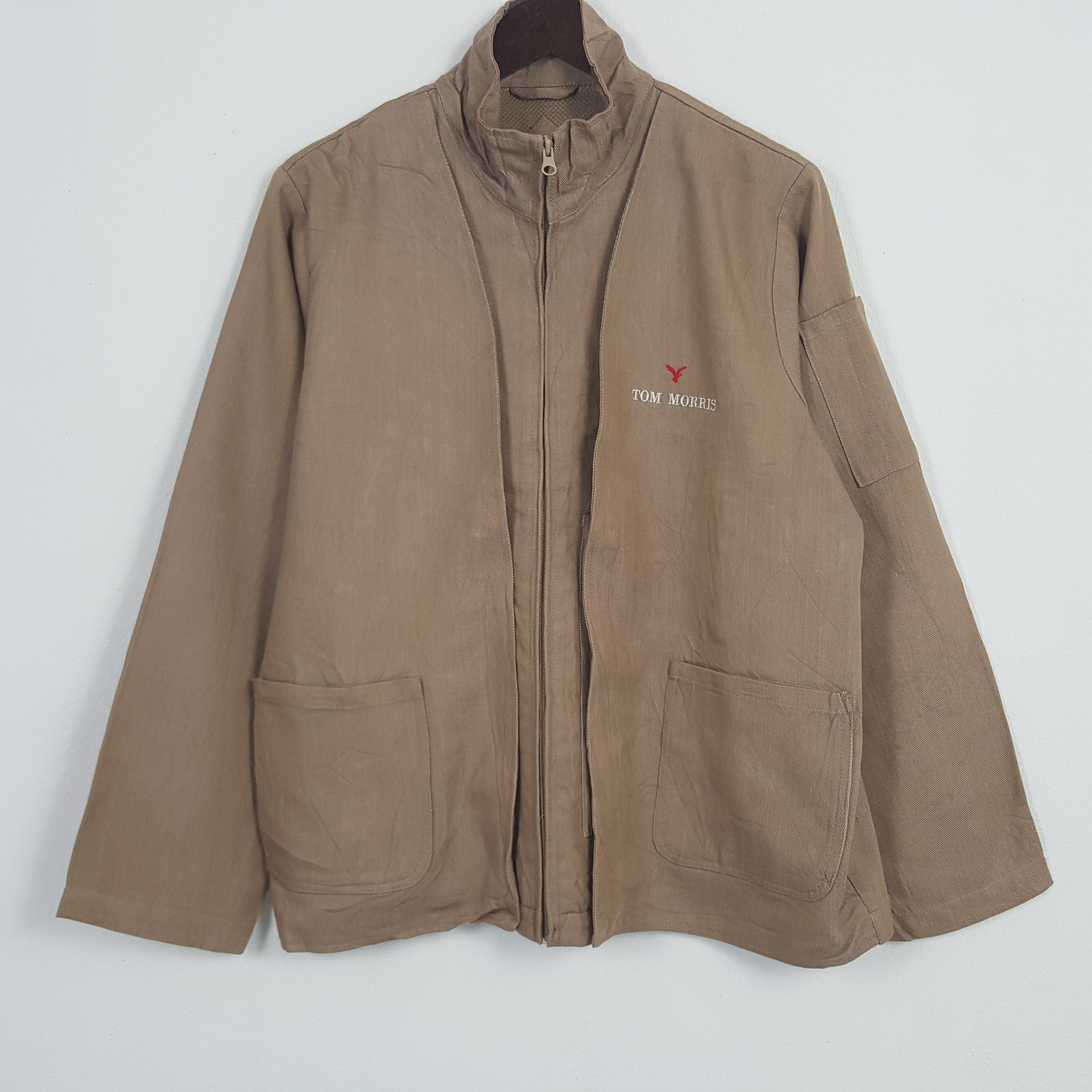 Japanese Brand × Vintage Vintage Honda Mugen Zipper Worker Jacket Size US L / EU 52-54 / 3 - 3 Thumbnail