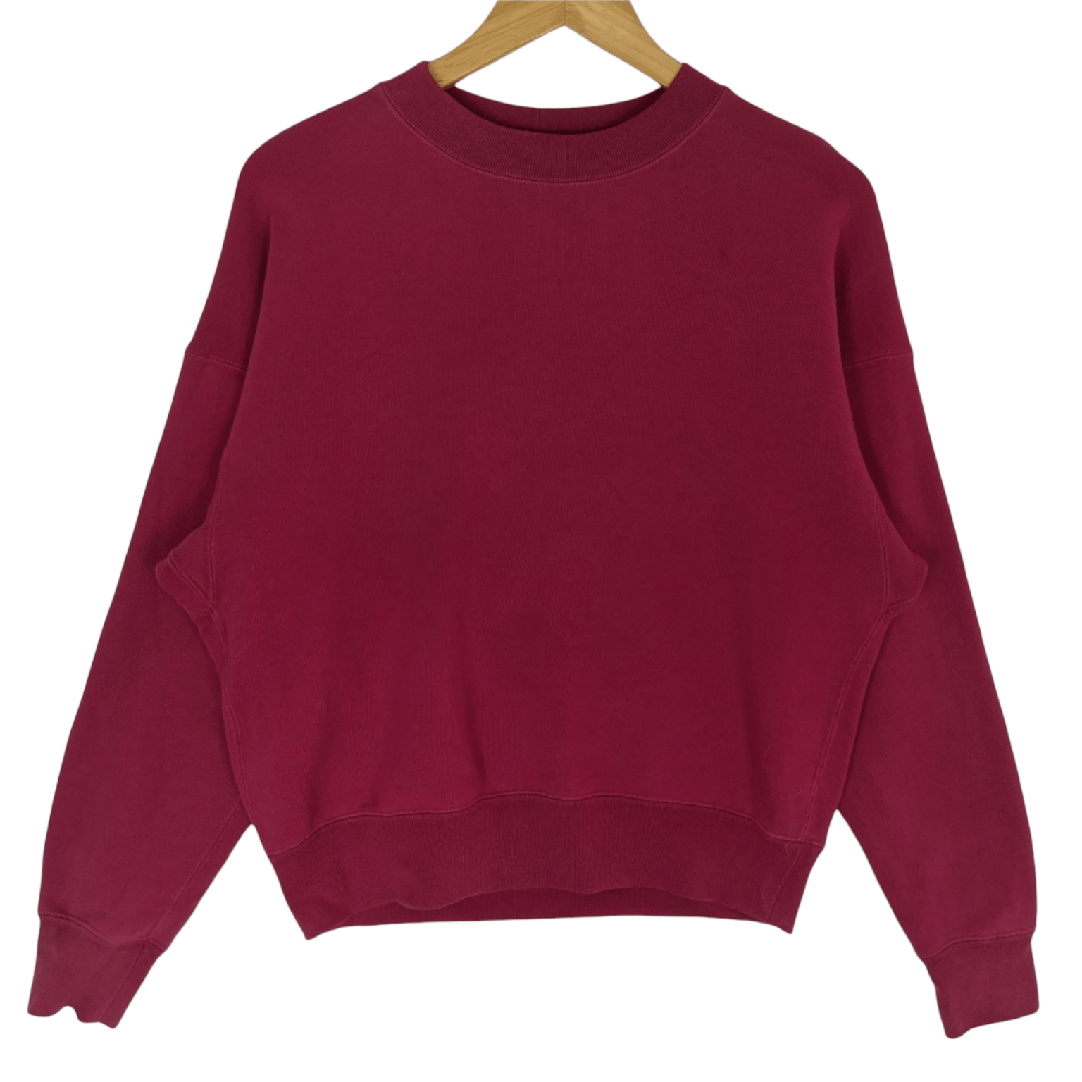 Japanese Brand × Uniqlo UNIQLO U Plain Red Jumper Sweatshirt Size US L / EU 52-54 / 3 - 2 Thumbnail