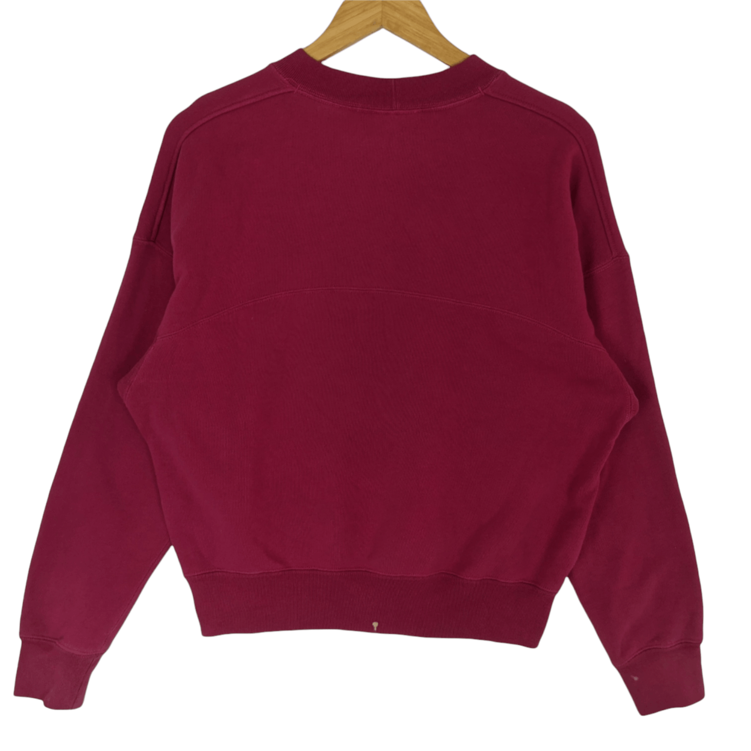 Japanese Brand × Uniqlo UNIQLO U Plain Red Jumper Sweatshirt Size US L / EU 52-54 / 3 - 6 Thumbnail