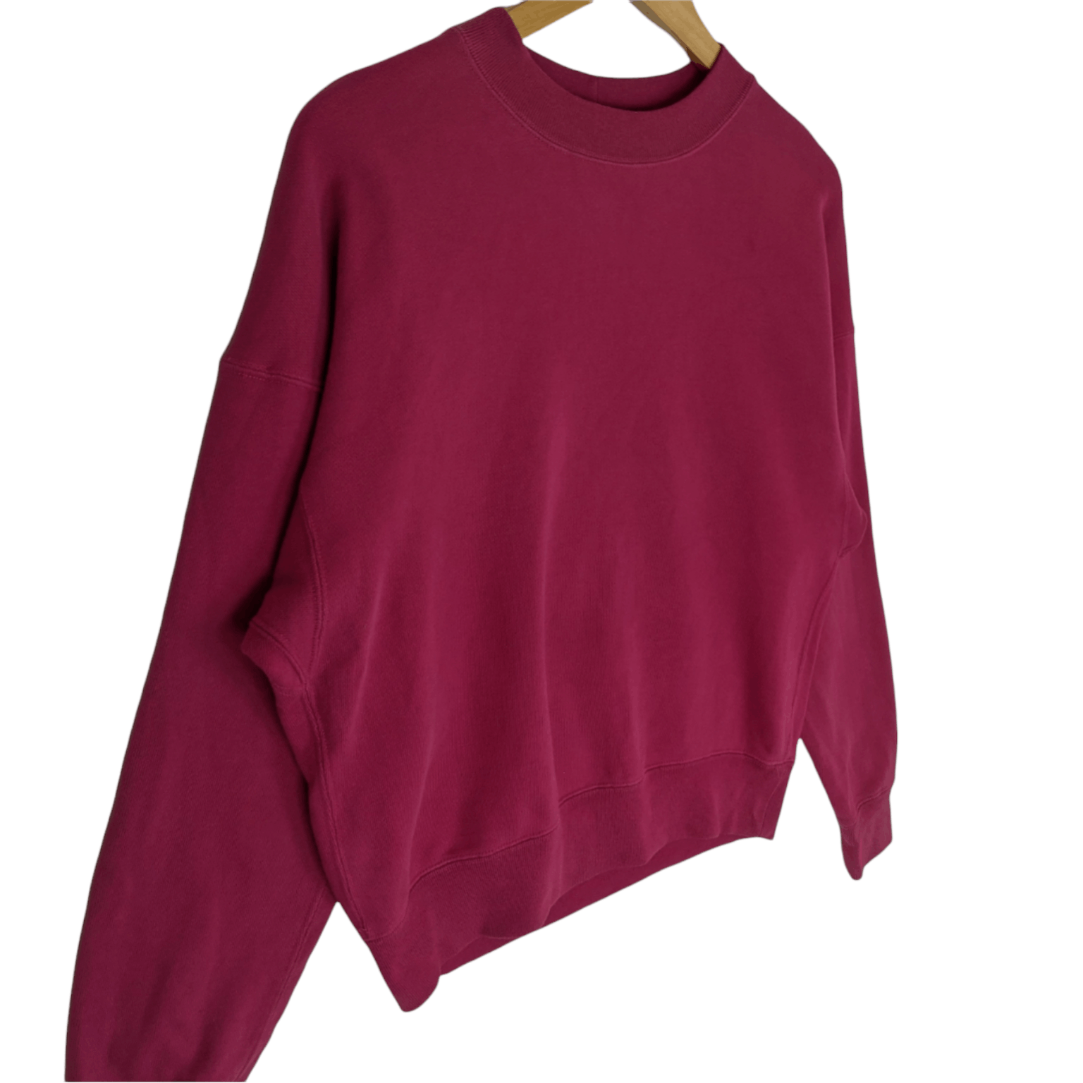 Japanese Brand × Uniqlo UNIQLO U Plain Red Jumper Sweatshirt Size US L / EU 52-54 / 3 - 3 Thumbnail