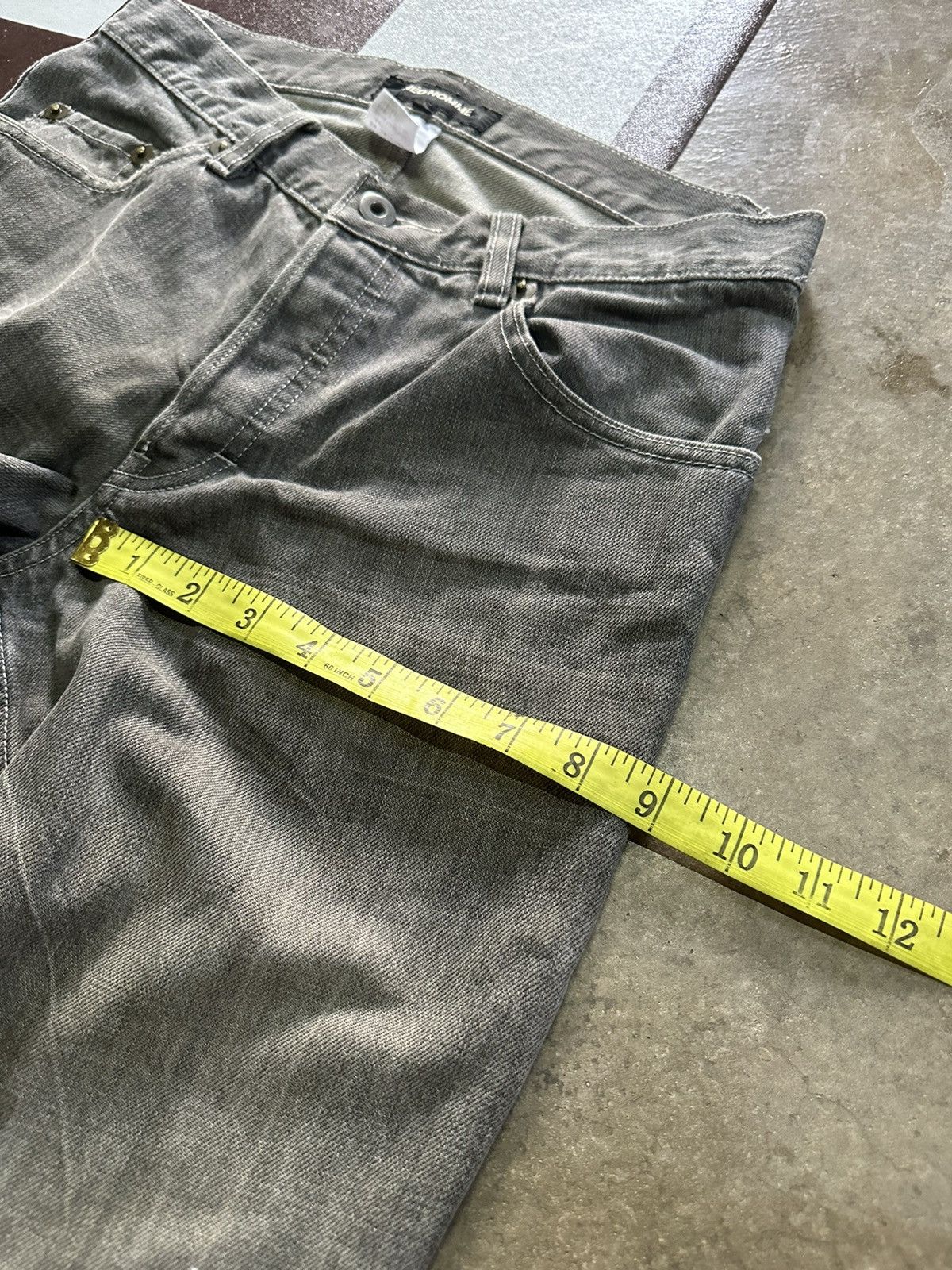 Yohji Yamamoto 29x30 Ined homme denim jeans Size US 29 - 11 Thumbnail