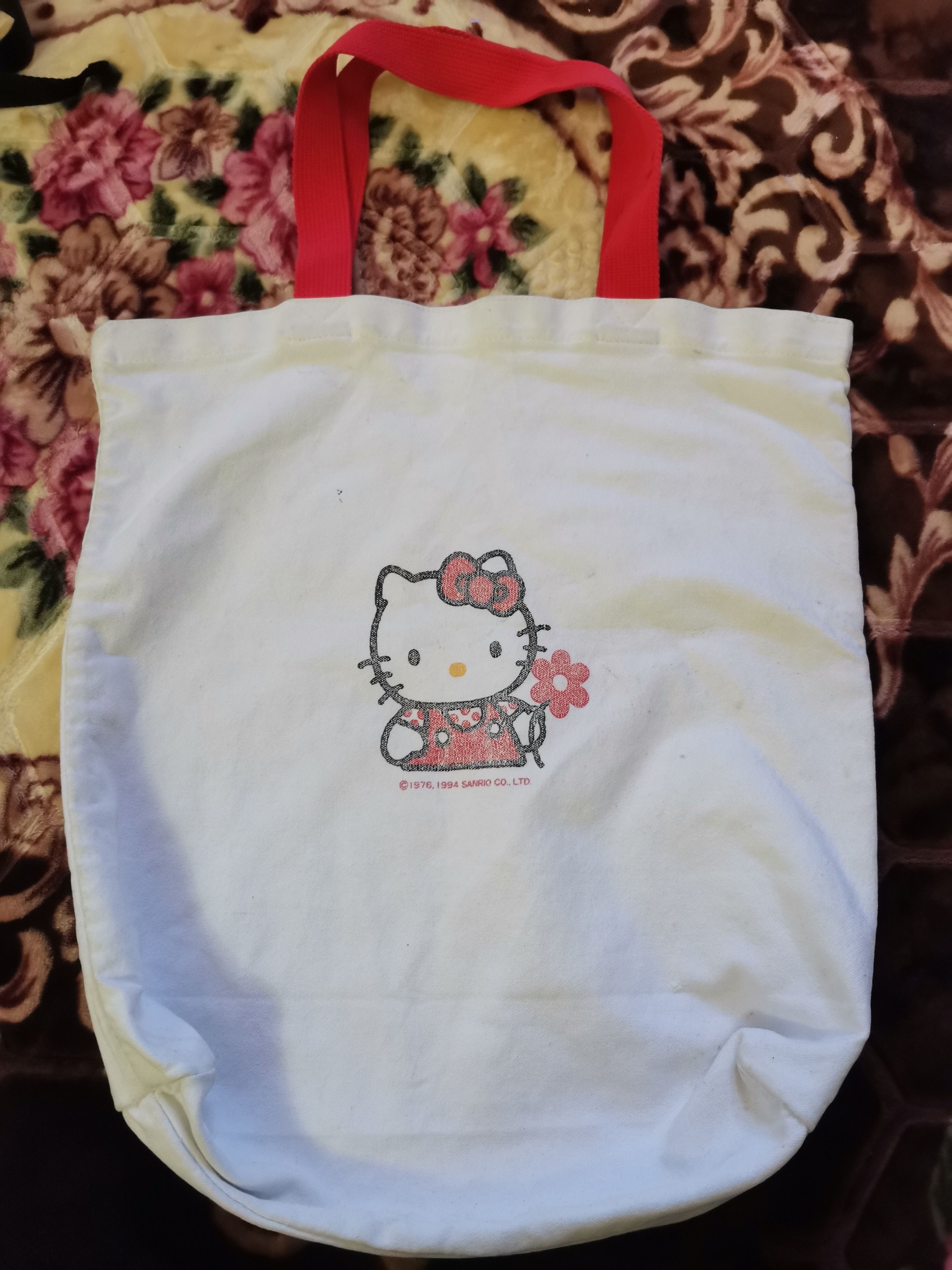 Anime Hello Kitty Tote Bag Size ONE SIZE - 2 Thumbnail