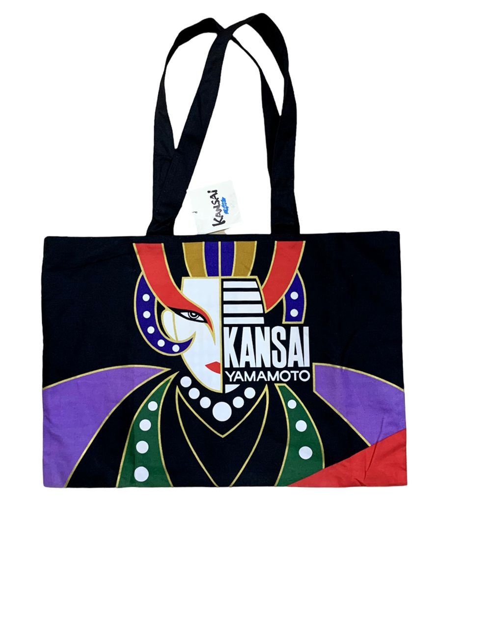 Designer *Rare *Kansai Yamamoto Printed Tote Bag Size ONE SIZE - 1 Thumbnail