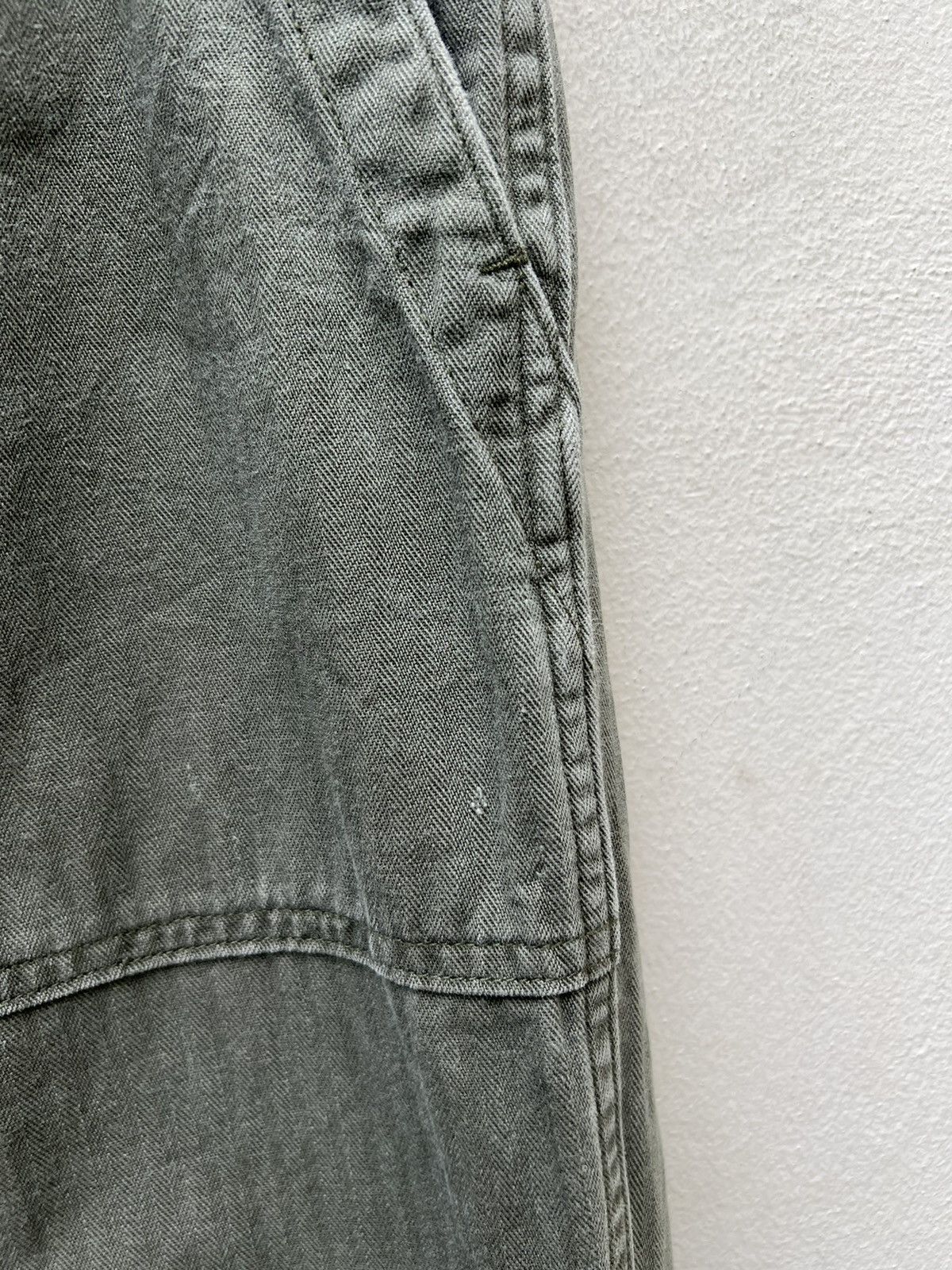 Denime × Vintage Vintage DENIME Japan Hbt Striped Fatigue Pant Size US 31 - 11 Thumbnail