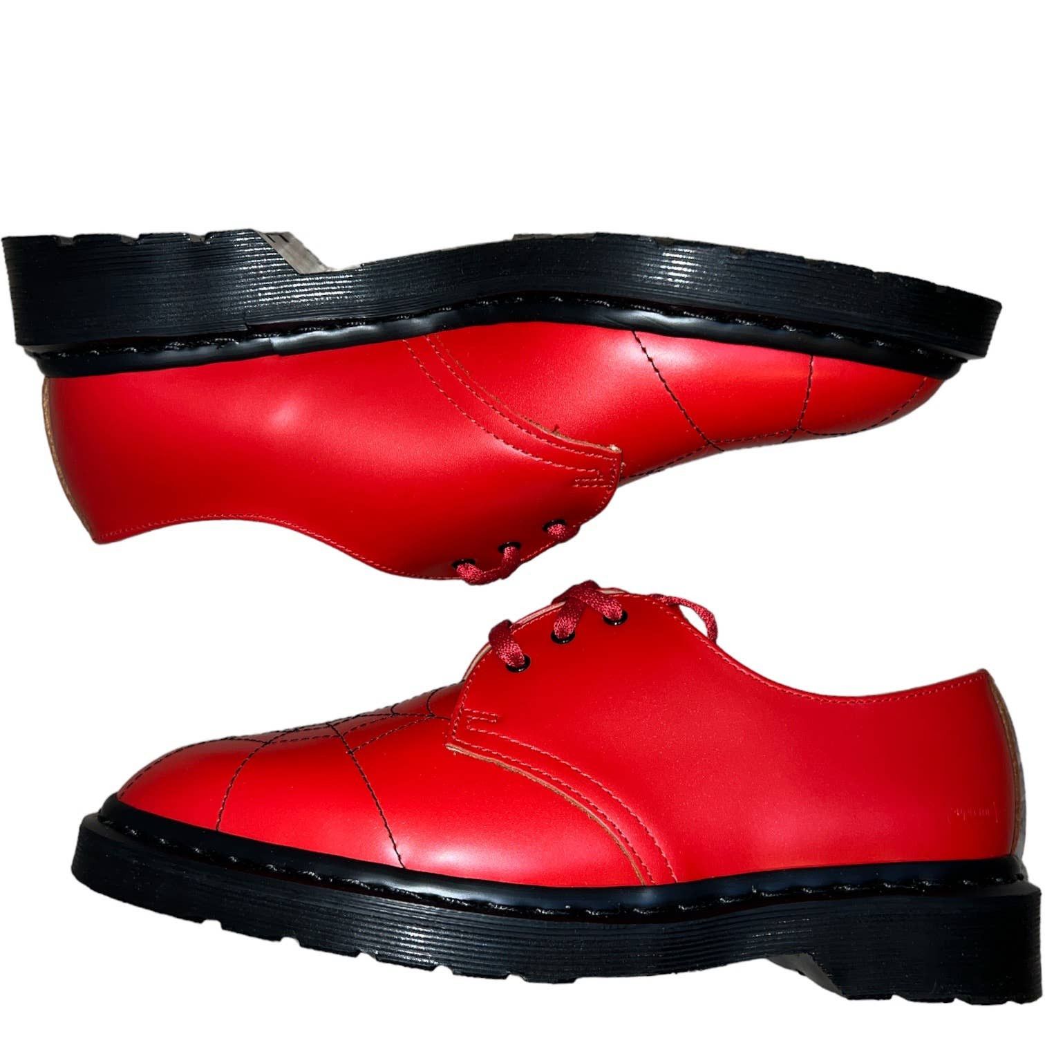 Supreme Supreme x Dr. Marten 1461 Spider Web red Size US 8 / EU 41 - 3 Thumbnail
