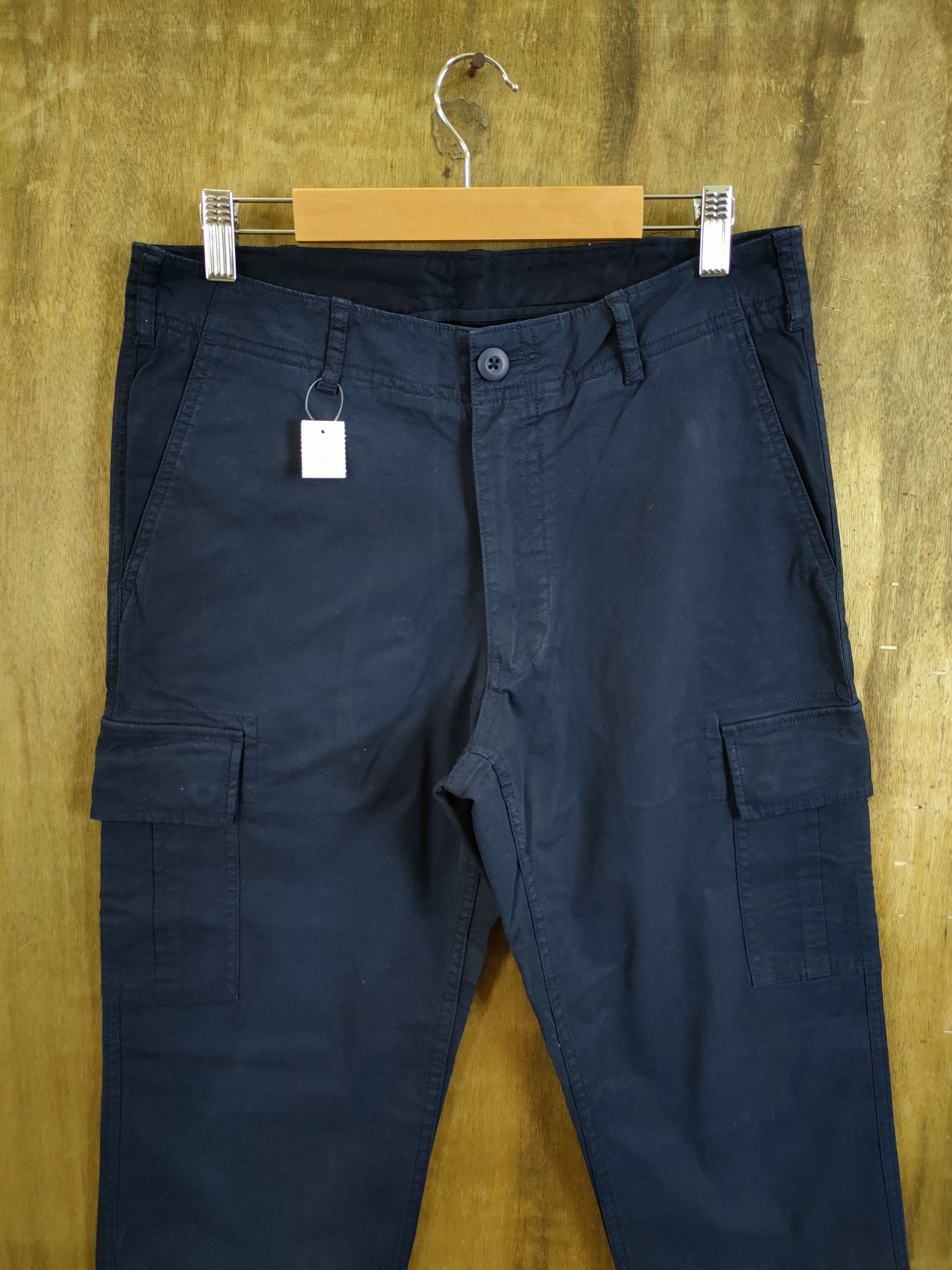 Japanese Brand DLL Uniqlo Brown multipocket tactical cargo pants #1129 Size US 31 - 3 Thumbnail