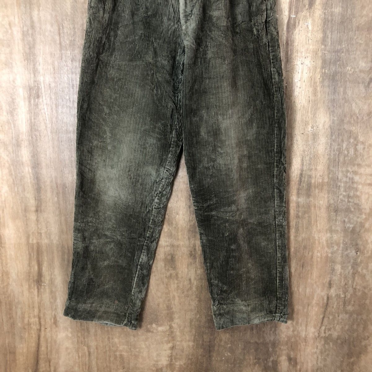Uniqlo Uniqlo Green corduroy vintage Casual pants #6303 Size US 28 / EU 44 - 3 Thumbnail