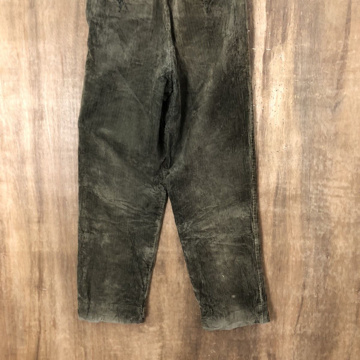 Uniqlo Uniqlo Green corduroy vintage Casual pants #6303 Size US 28 / EU 44 - 6 Thumbnail