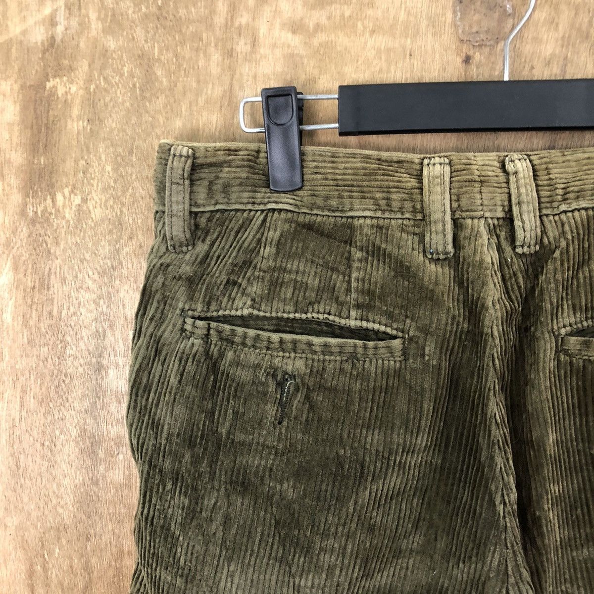 Uniqlo Uniqlo Green corduroy vintage Casual pants #6303 Size US 28 / EU 44 - 7 Thumbnail