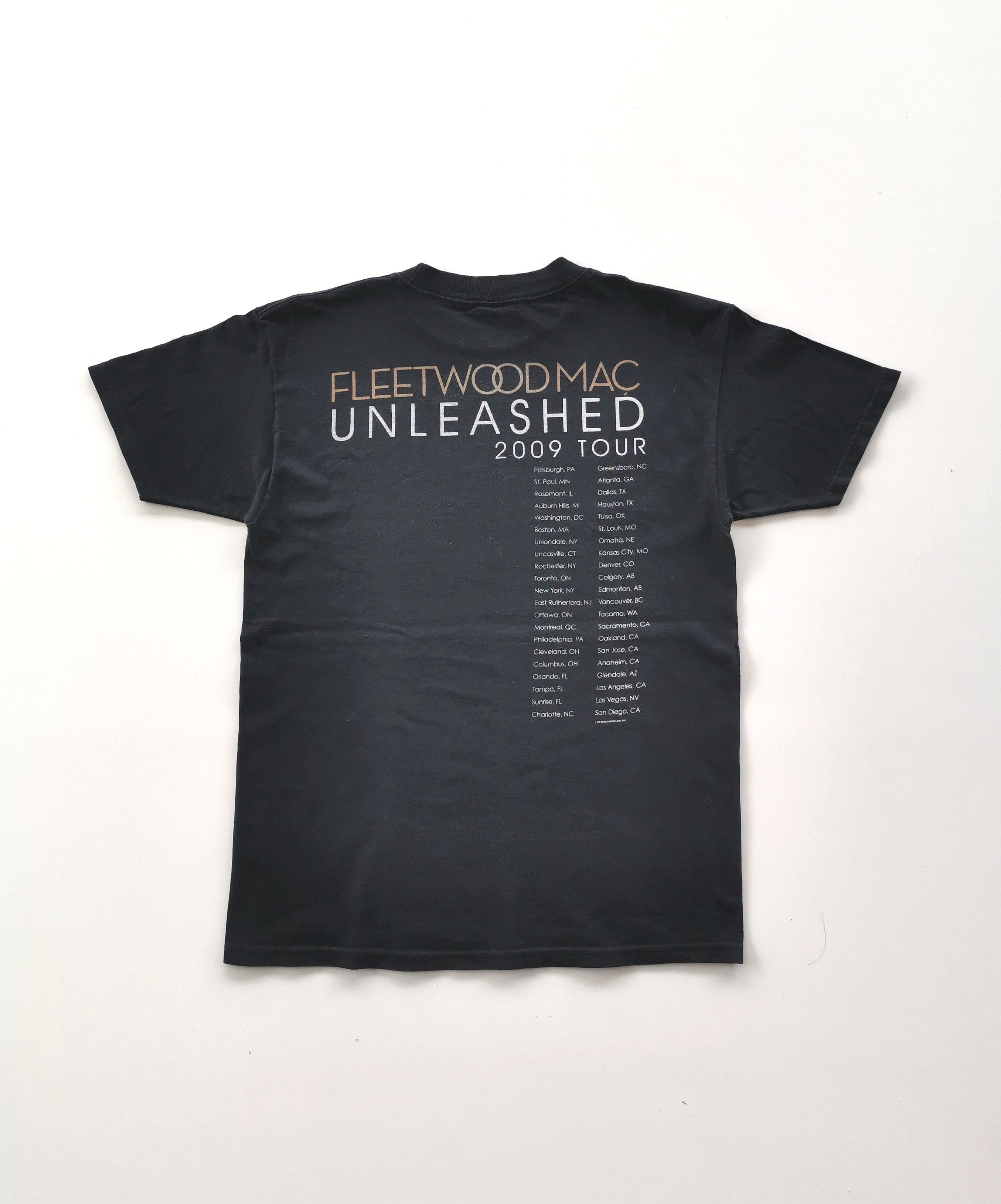 Band Tees Vintage Fleetwood Mac 2009 Unleashed Tour Shirt Size US M / EU 48-50 / 2 - 5 Thumbnail