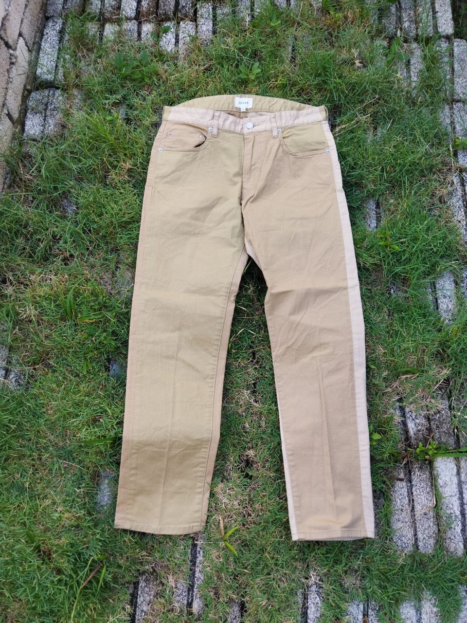 Beams Japan Beams Japan 3 Tone Colour Pants - Size M Size US 32 / EU 48 - 2 Thumbnail