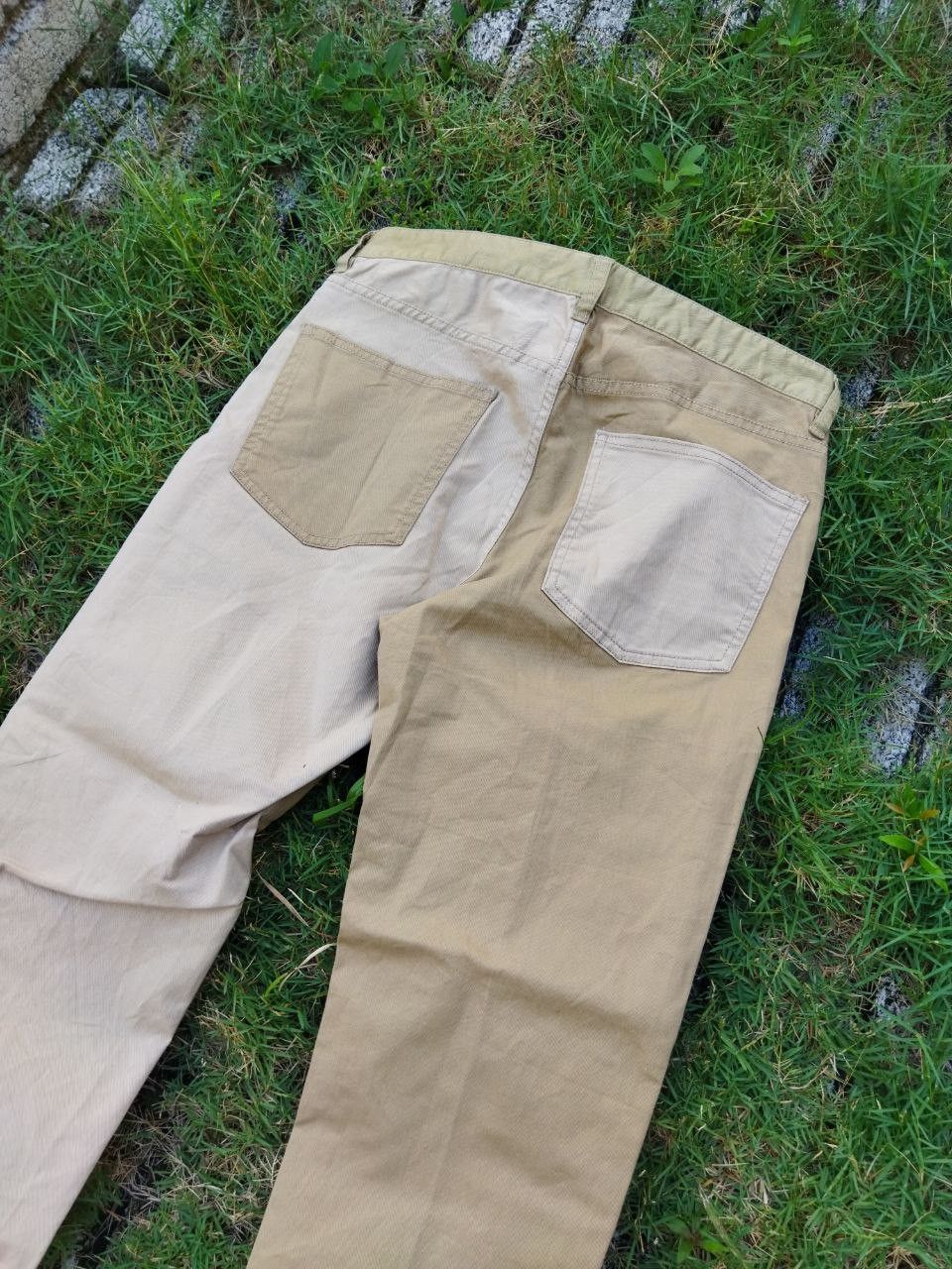 Beams Japan Beams Japan 3 Tone Colour Pants - Size M Size US 32 / EU 48 - 8 Thumbnail