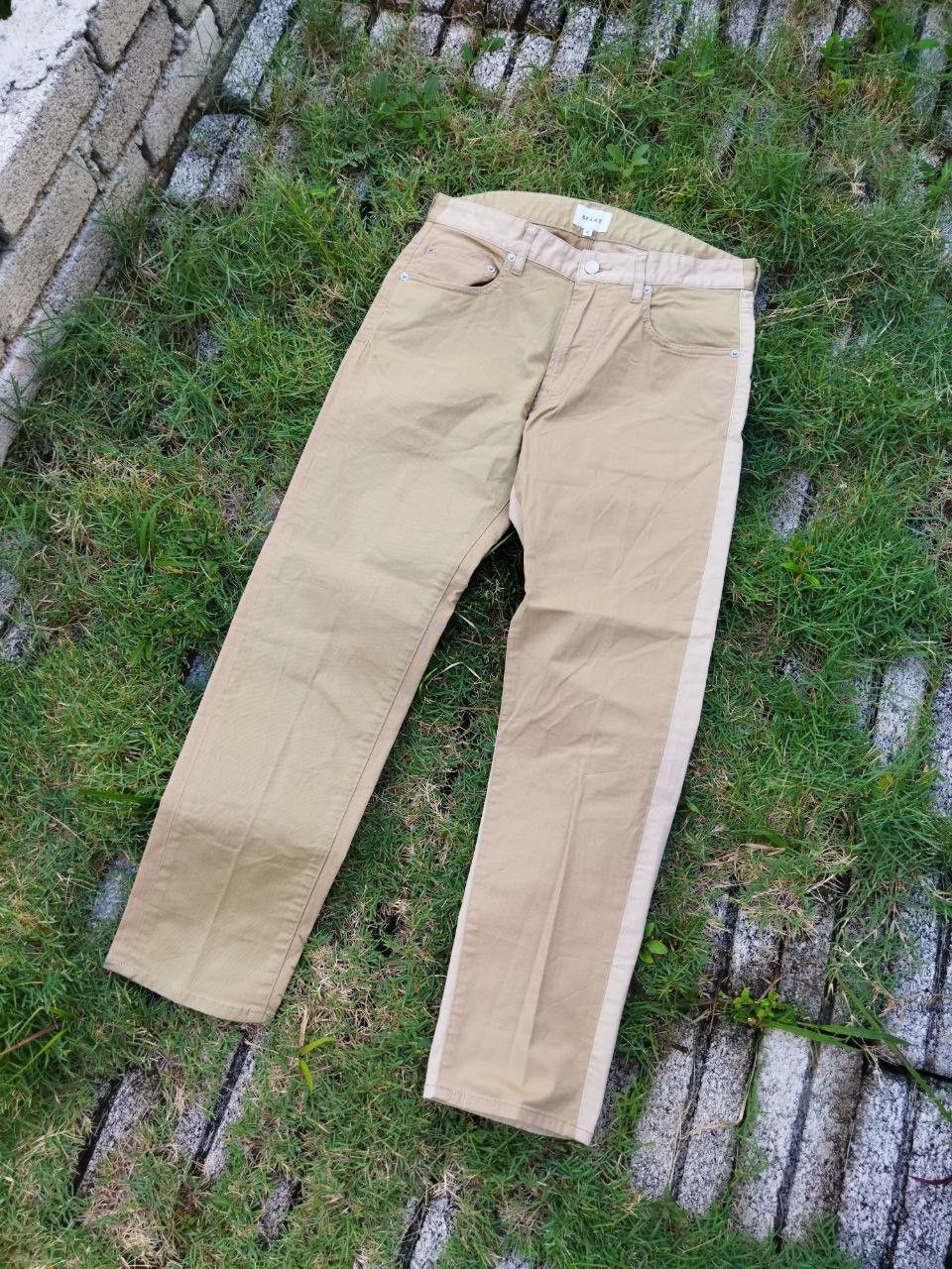 Beams Japan Beams Japan 3 Tone Colour Pants - Size M Size US 32 / EU 48 - 1 Thumbnail