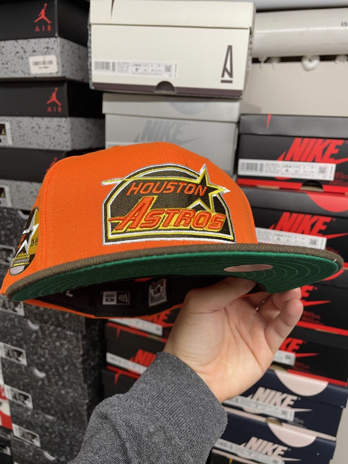 MLB × New Era 7 1/8 Orange Brown Houston Astros 35 Fall Pack Hatdreams Size ONE SIZE - 7 Thumbnail