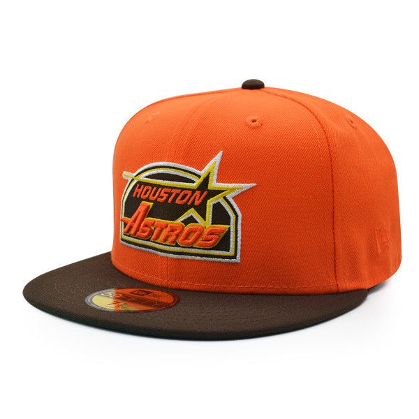MLB × New Era 7 1/8 Orange Brown Houston Astros 35 Fall Pack Hatdreams Size ONE SIZE - 10 Thumbnail