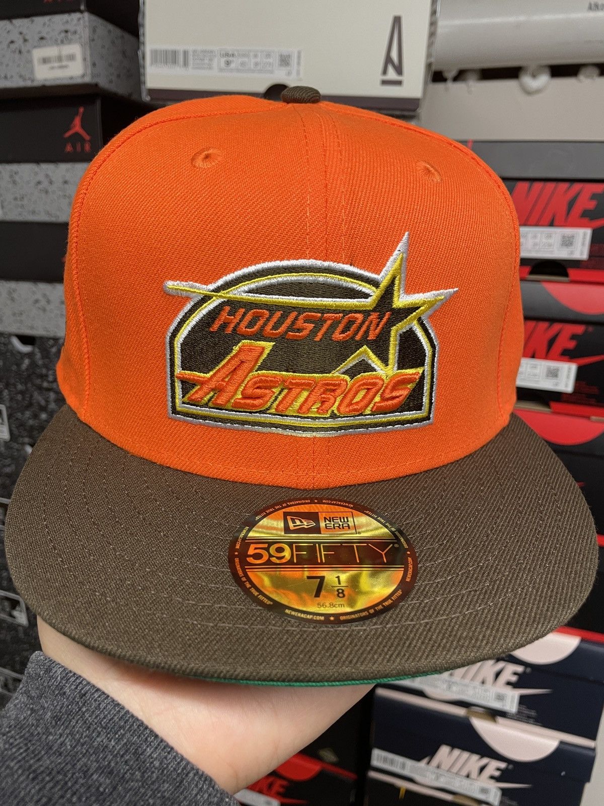 MLB × New Era 7 1/8 Orange Brown Houston Astros 35 Fall Pack Hatdreams Size ONE SIZE - 2 Thumbnail