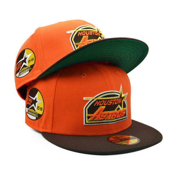 MLB × New Era 7 1/8 Orange Brown Houston Astros 35 Fall Pack Hatdreams Size ONE SIZE - 8 Thumbnail