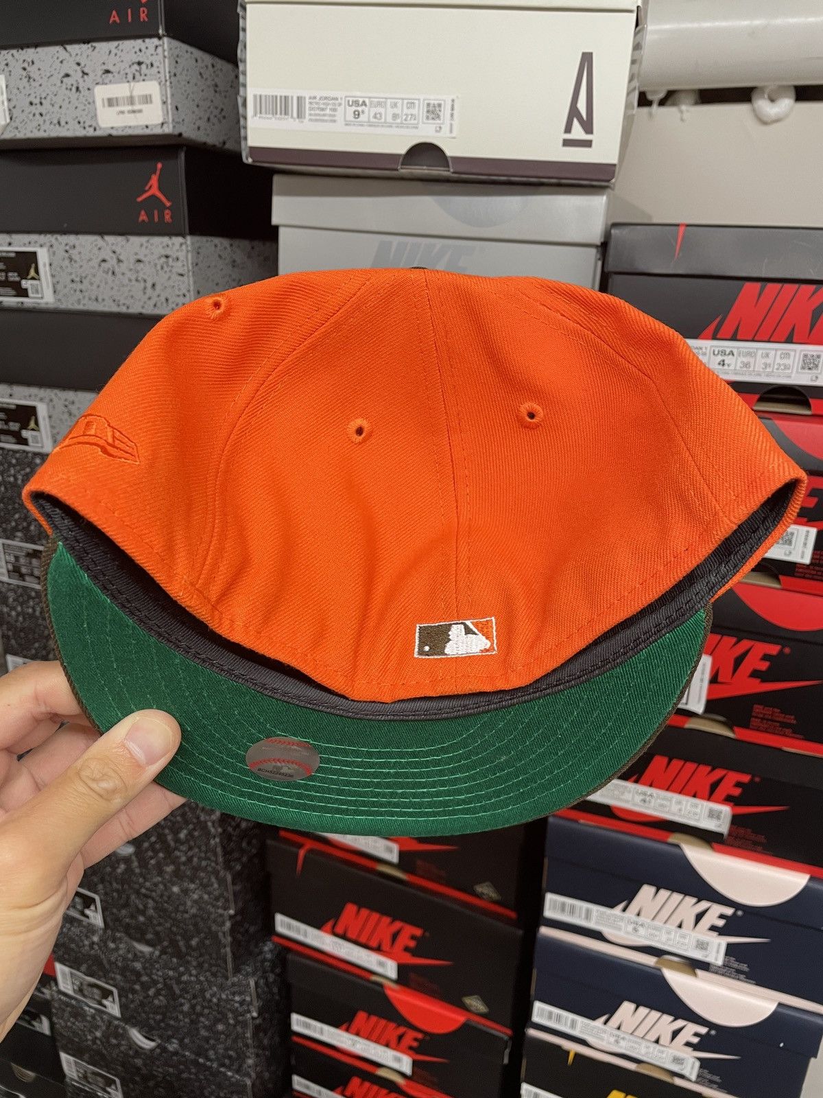 MLB × New Era 7 1/8 Orange Brown Houston Astros 35 Fall Pack Hatdreams Size ONE SIZE - 5 Thumbnail