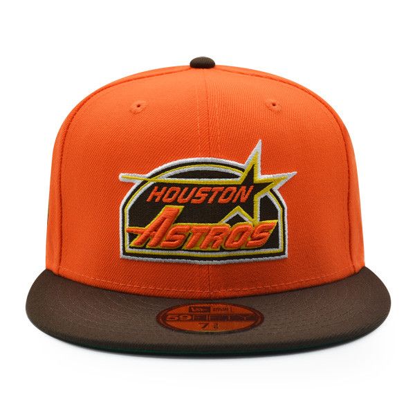 MLB × New Era 7 1/8 Orange Brown Houston Astros 35 Fall Pack Hatdreams Size ONE SIZE - 9 Thumbnail