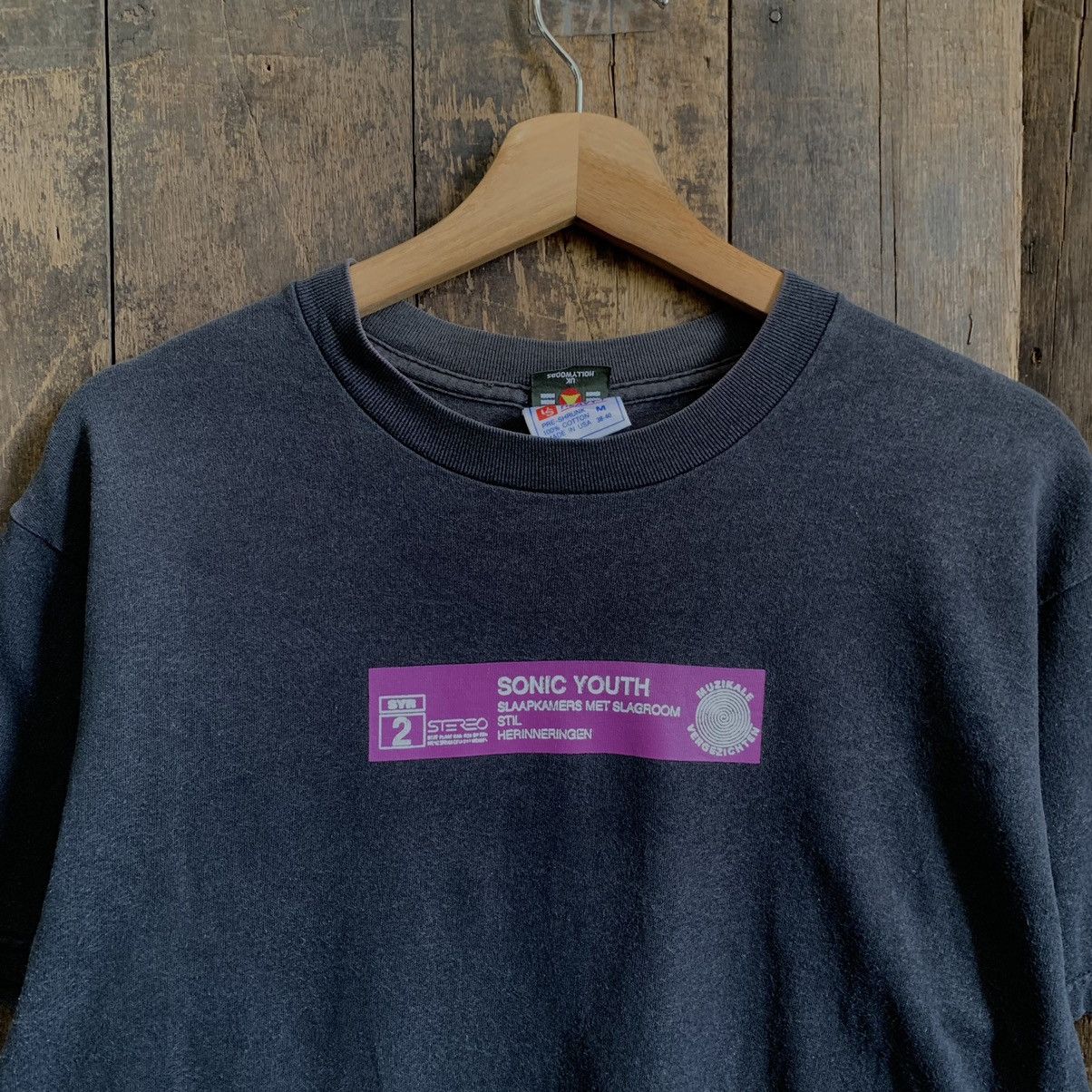 Band Tees Vintage 1997 Sonic Youth Slaapkamers Met Slagroom Tshirt Size US M / EU 48-50 / 2 - 2 Thumbnail