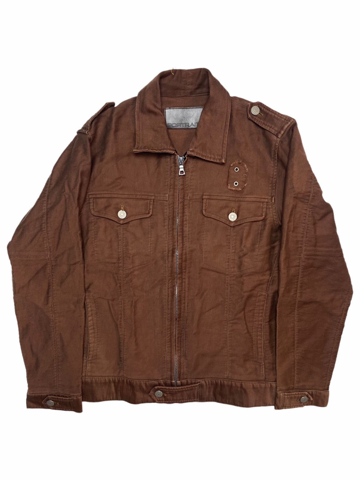 Japanese Brand 2000s Portrait - Riri Zipper Work Jacket Size US M / EU 48-50 / 2 - 1 Thumbnail