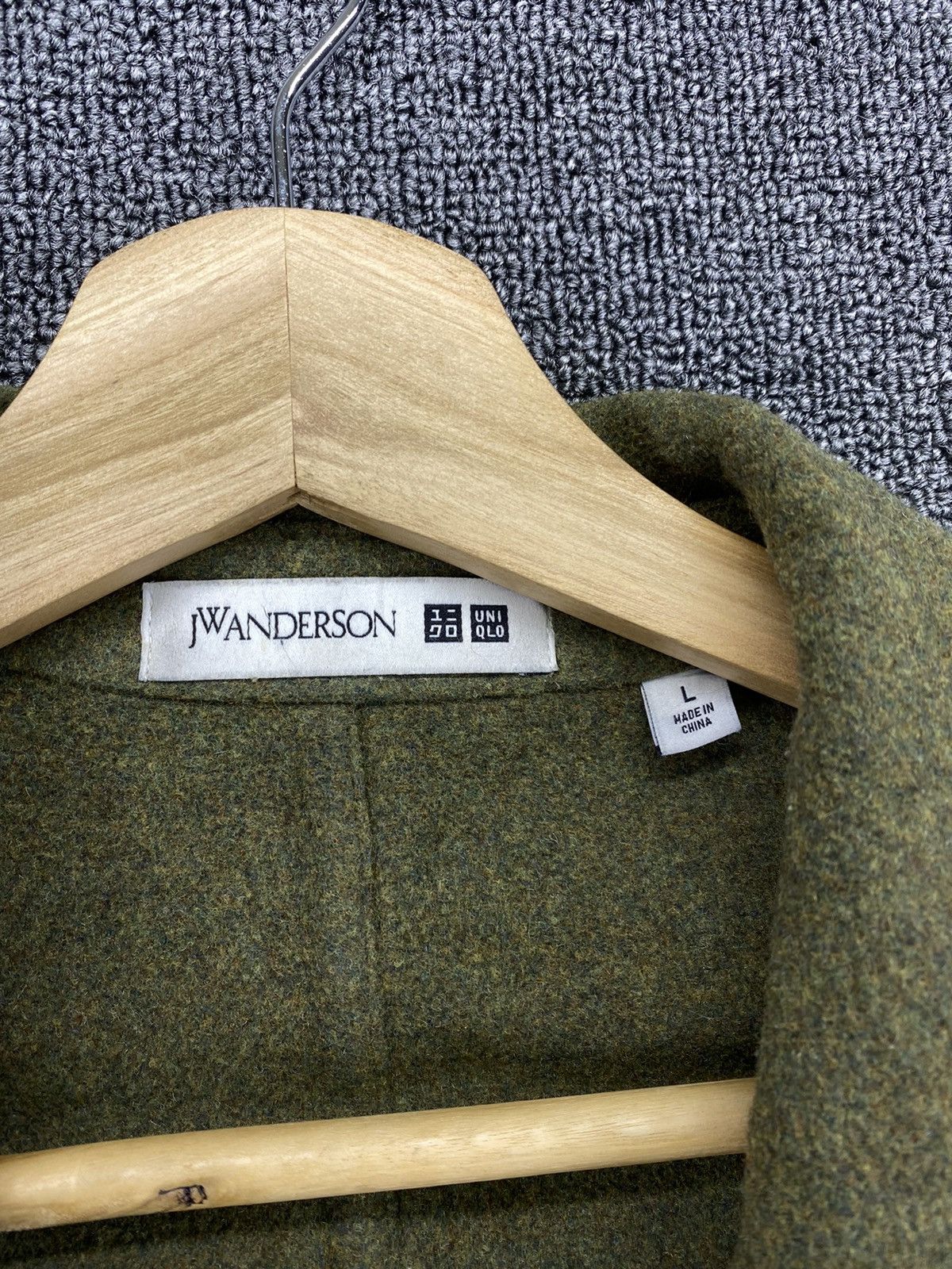 JW Anderson × Uniqlo Vintage J.W Anderson x Uniqlo Trench Coat Wool Long Jacket Size L / US 10 / IT 46 - 7 Thumbnail