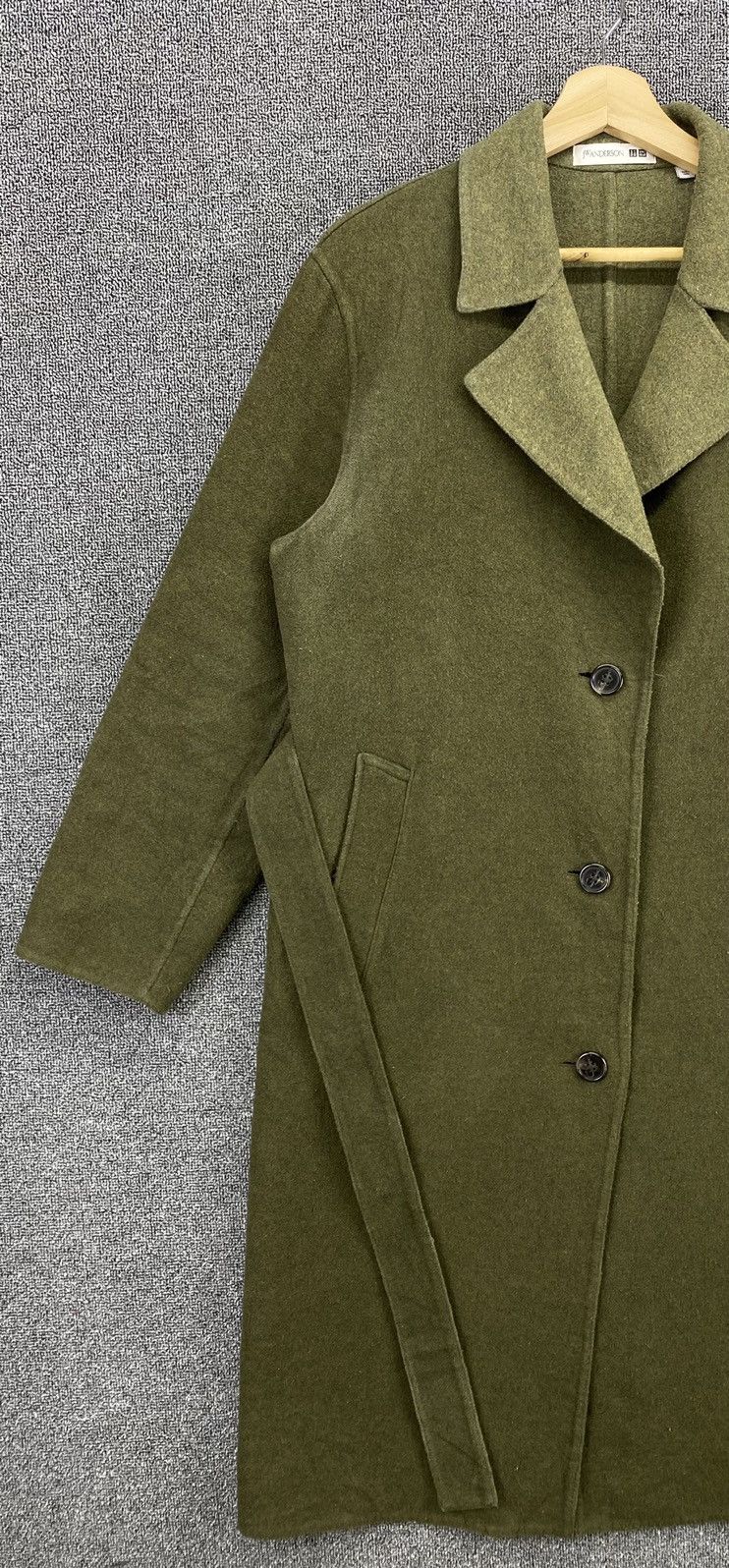 JW Anderson × Uniqlo Vintage J.W Anderson x Uniqlo Trench Coat Wool Long Jacket Size L / US 10 / IT 46 - 3 Thumbnail