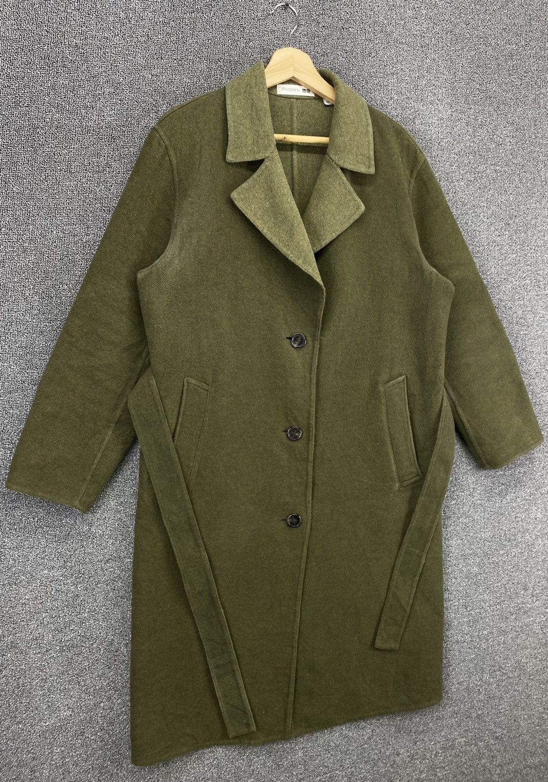 JW Anderson × Uniqlo Vintage J.W Anderson x Uniqlo Trench Coat Wool Long Jacket Size L / US 10 / IT 46 - 2 Thumbnail