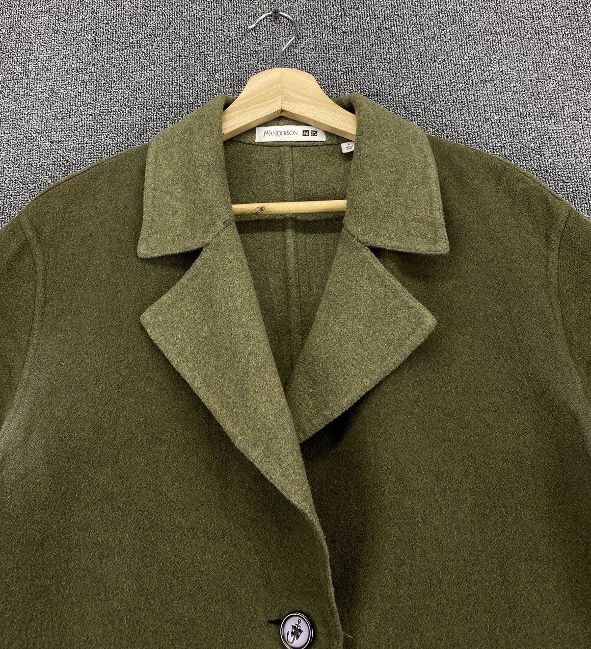JW Anderson × Uniqlo Vintage J.W Anderson x Uniqlo Trench Coat Wool Long Jacket Size L / US 10 / IT 46 - 11 Thumbnail
