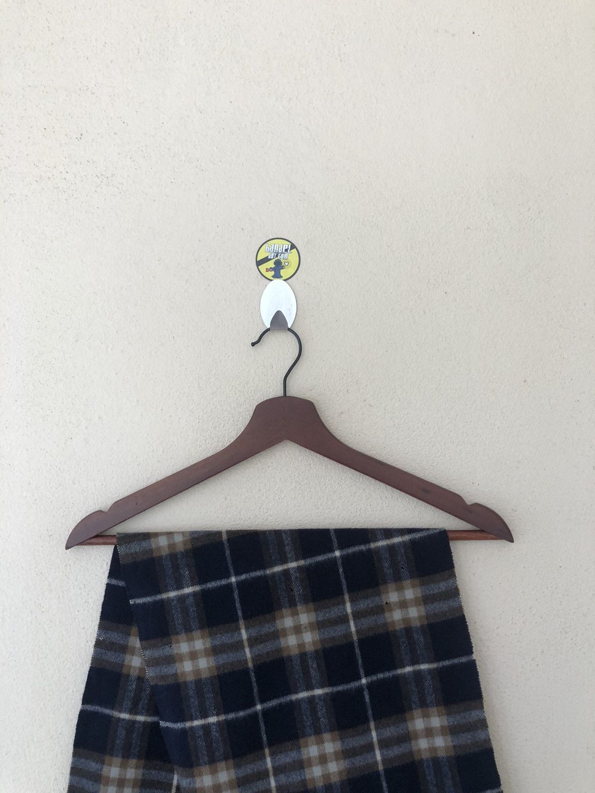 Burberry × Vintage Vintage Burberry’s Pure Cashmere Muffler Size ONE SIZE - 3 Thumbnail
